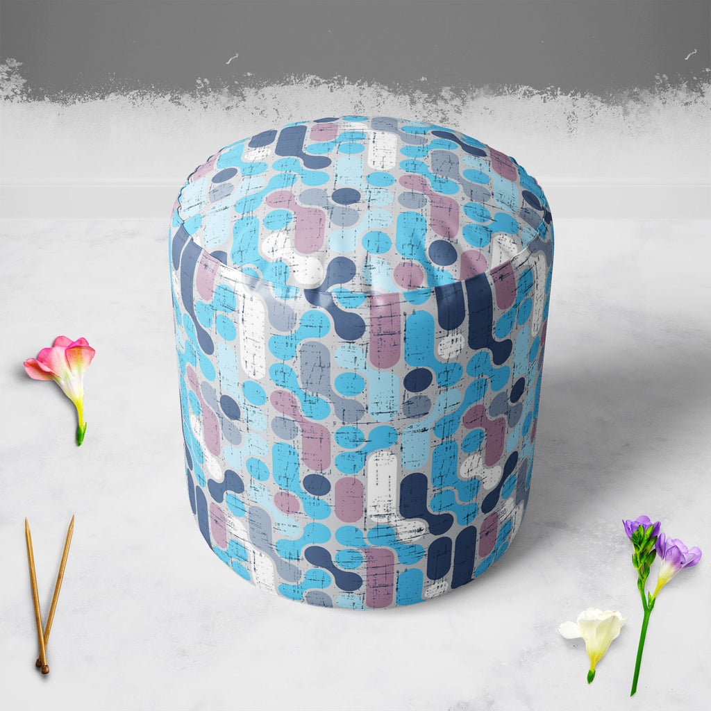 Retro Style D4 Footstool Footrest Puffy Pouffe Ottoman Bean Bag | Canvas Fabric-Footstools-FST_CB_BN-IC 5007291 IC 5007291, Abstract Expressionism, Abstracts, Ancient, Art and Paintings, Botanical, Circle, Decorative, Digital, Digital Art, Fashion, Floral, Flowers, Geometric, Geometric Abstraction, Graphic, Historical, Illustrations, Medieval, Modern Art, Nature, Patterns, Retro, Semi Abstract, Signs, Signs and Symbols, Vintage, style, d4, footstool, footrest, puffy, pouffe, ottoman, bean, bag, canvas, fabr