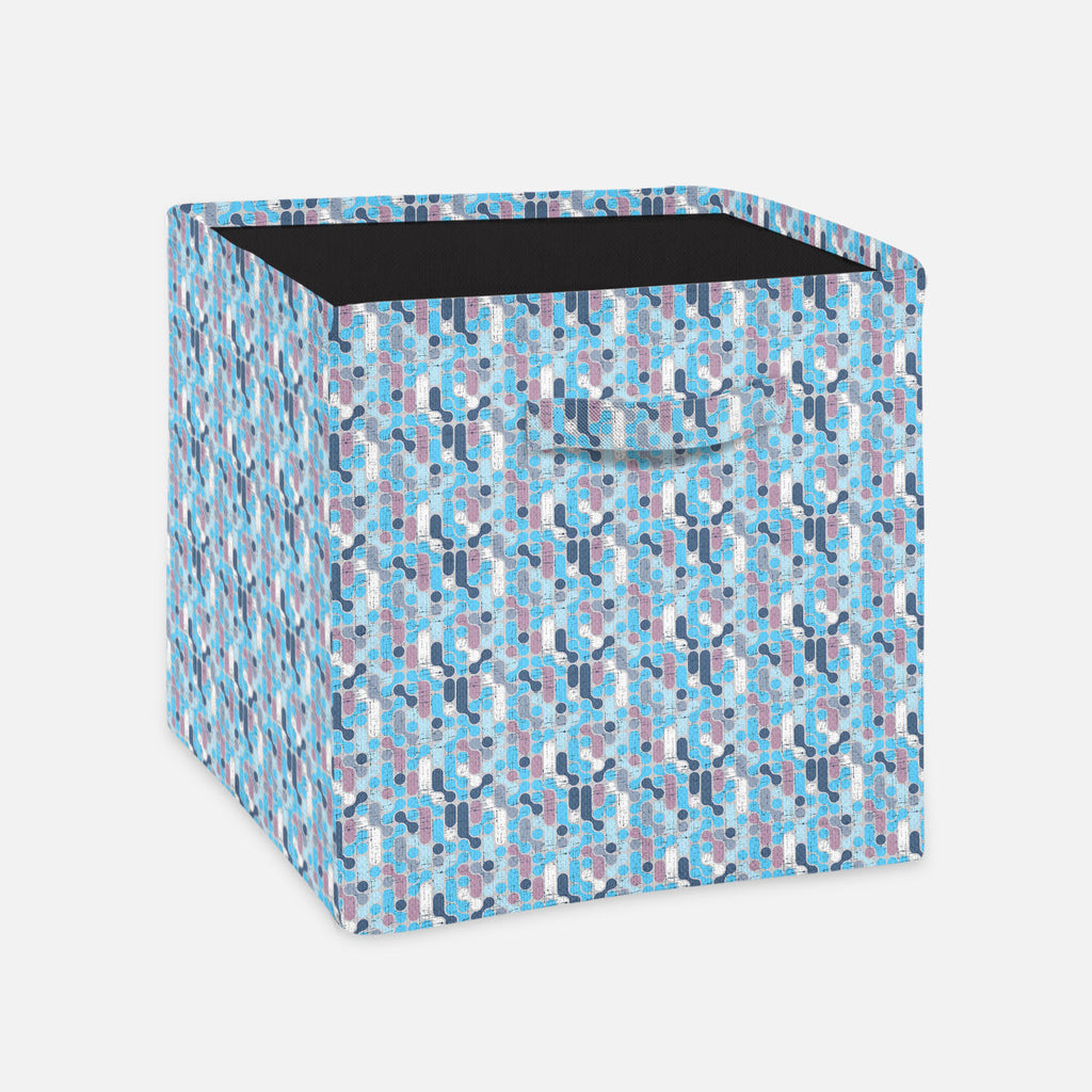 Retro Style Foldable Open Storage Bin | Organizer Box, Toy Basket, Shelf Box, Laundry Bag | Canvas Fabric-Storage Bins-STR_BI_CB-IC 5007291 IC 5007291, Abstract Expressionism, Abstracts, Ancient, Art and Paintings, Botanical, Circle, Decorative, Digital, Digital Art, Fashion, Floral, Flowers, Geometric, Geometric Abstraction, Graphic, Historical, Illustrations, Medieval, Modern Art, Nature, Patterns, Retro, Semi Abstract, Signs, Signs and Symbols, Vintage, style, foldable, open, storage, bin, organizer, box