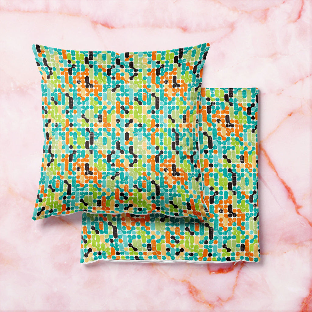 Retro Style D5 Cushion Cover Throw Pillow-Cushion Covers-CUS_CV-IC 5007292 IC 5007292, Abstract Expressionism, Abstracts, Ancient, Art and Paintings, Botanical, Circle, Decorative, Digital, Digital Art, Fashion, Floral, Flowers, Geometric, Geometric Abstraction, Graphic, Historical, Illustrations, Medieval, Modern Art, Nature, Patterns, Retro, Semi Abstract, Signs, Signs and Symbols, Vintage, style, d5, cushion, cover, throw, pillow, abstract, art, artistic, backdrop, background, bright, color, colorful, co