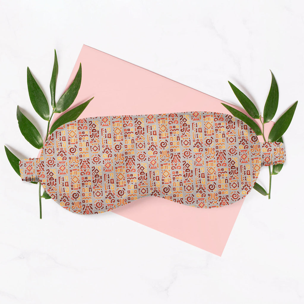 Ethnic Africa Sleeping Eye Pad Blackout Eye Cover | Soft Anti-Allergic Eco-Friendly Natural Mulberry Silk Fabric-Sleep Masks-MSK_SL_BS-IC 5007293 IC 5007293, Abstract Expressionism, Abstracts, African, Art and Paintings, Asian, Botanical, Circle, Culture, Digital, Digital Art, Dots, Ethnic, Floral, Flowers, Geometric, Geometric Abstraction, Graphic, Hand Drawn, Illustrations, Nature, Patterns, Semi Abstract, Signs, Signs and Symbols, Stripes, Traditional, Triangles, Tribal, World Culture, africa, sleeping, 