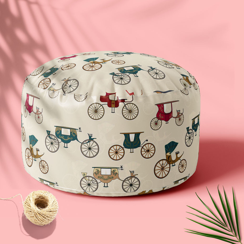 Antique Carriages Footstool Footrest Puffy Pouffe Ottoman Bean Bag | Canvas Fabric-Footstools-FST_CB_BN-IC 5007294 IC 5007294, Ancient, Art and Paintings, Automobiles, Historical, Illustrations, Medieval, Patterns, Signs, Signs and Symbols, Sports, Transportation, Travel, Vehicles, Victorian, Vintage, antique, carriages, footstool, footrest, puffy, pouffe, ottoman, bean, bag, canvas, fabric, horse, and, carriage, art, background, cab, cabriolet, cart, cartwheel, classic, coach, copy, design, elegant, histor