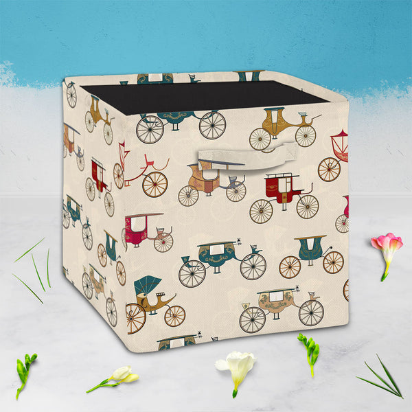 Antique Carriages Foldable Open Storage Bin | Organizer Box, Toy Basket, Shelf Box, Laundry Bag | Canvas Fabric-Storage Bins-STR_BI_CB-IC 5007294 IC 5007294, Ancient, Art and Paintings, Automobiles, Historical, Illustrations, Medieval, Patterns, Signs, Signs and Symbols, Sports, Transportation, Travel, Vehicles, Victorian, Vintage, antique, carriages, foldable, open, storage, bin, organizer, box, toy, basket, shelf, laundry, bag, canvas, fabric, horse, and, carriage, art, background, cab, cabriolet, cart, c