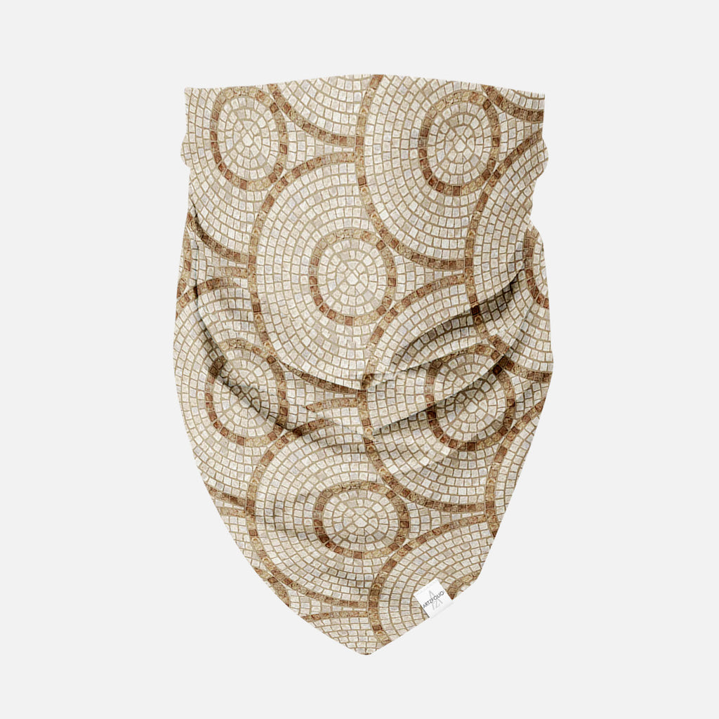 Brown Mosaic Printed Bandana | Headband Headwear Wristband Balaclava | Unisex | Soft Poly Fabric-Bandanas-BND_FB_BS-IC 5007295 IC 5007295, Abstract Expressionism, Abstracts, Architecture, Check, Digital, Digital Art, Geometric, Geometric Abstraction, Graphic, Grid Art, Marble, Marble and Stone, Patterns, Semi Abstract, brown, mosaic, printed, bandana, headband, headwear, wristband, balaclava, unisex, soft, poly, fabric, texture, stone, floor, seamless, textures, abstract, background, bath, block, bright, bu
