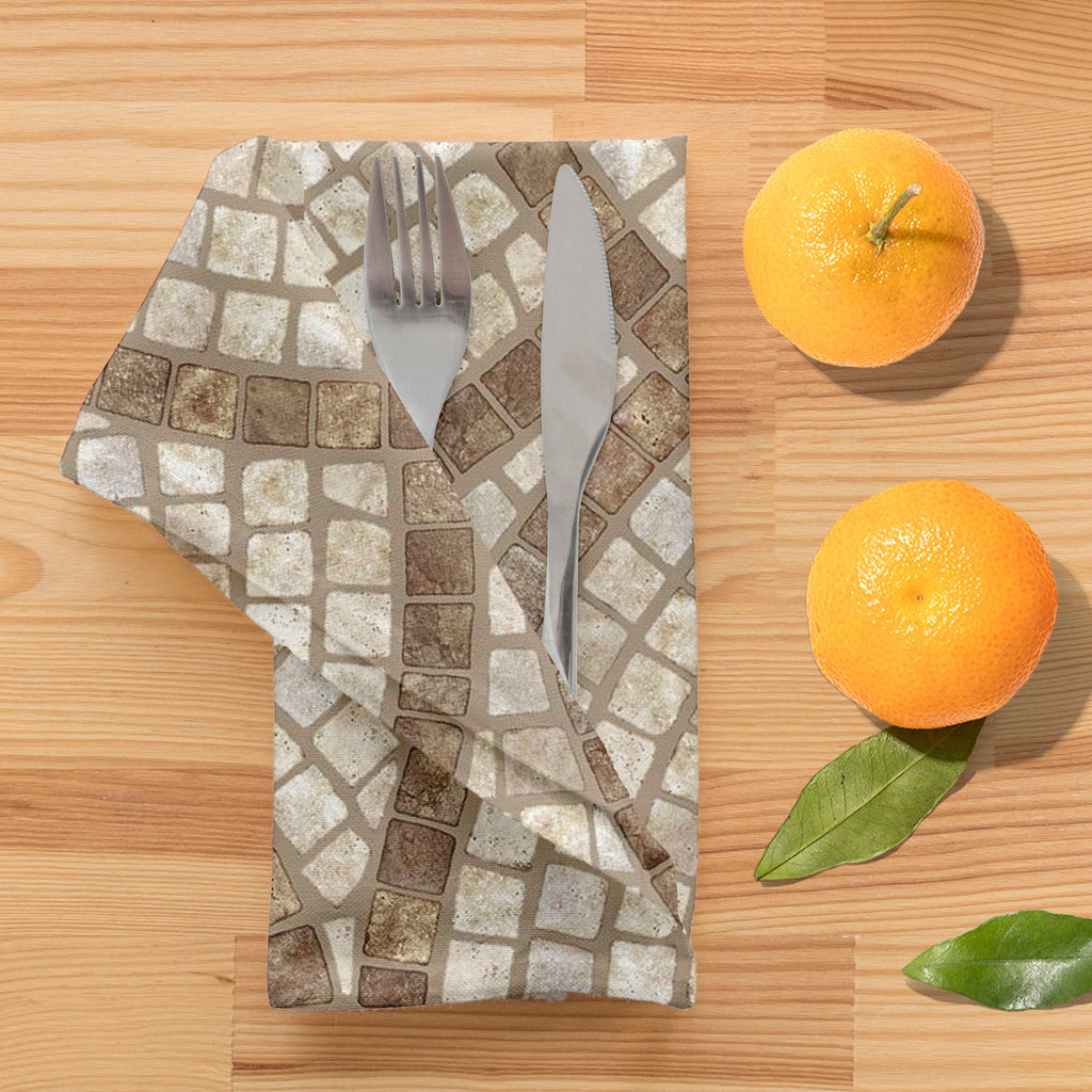Brown Mosaic Table Napkin-Table Napkins-NAP_TB-IC 5007295 IC 5007295, Abstract Expressionism, Abstracts, Architecture, Check, Digital, Digital Art, Geometric, Geometric Abstraction, Graphic, Grid Art, Marble, Marble and Stone, Patterns, Semi Abstract, brown, mosaic, table, napkin, texture, stone, floor, seamless, textures, abstract, background, bath, block, bright, build, ceramic, checks, construct, construction, cube, decor, glass, glassy, gloss, glossy, green, grid, grout, industry, lines, macro, ornament