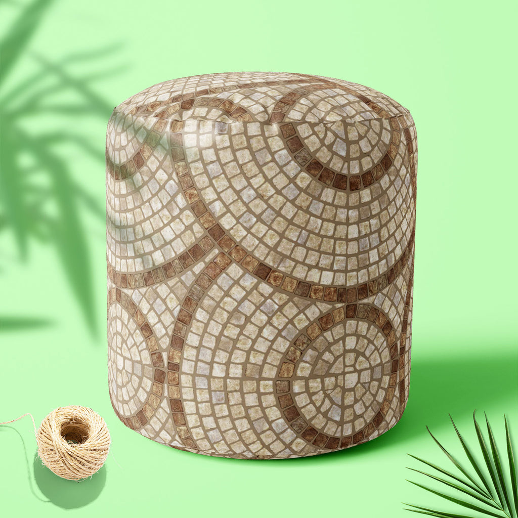 Brown Mosaic Footstool Footrest Puffy Pouffe Ottoman Bean Bag | Canvas Fabric-Footstools-FST_CB_BN-IC 5007295 IC 5007295, Abstract Expressionism, Abstracts, Architecture, Check, Digital, Digital Art, Geometric, Geometric Abstraction, Graphic, Grid Art, Marble, Marble and Stone, Patterns, Semi Abstract, brown, mosaic, footstool, footrest, puffy, pouffe, ottoman, bean, bag, canvas, fabric, texture, stone, floor, seamless, textures, abstract, background, bath, block, bright, build, ceramic, checks, construct, 