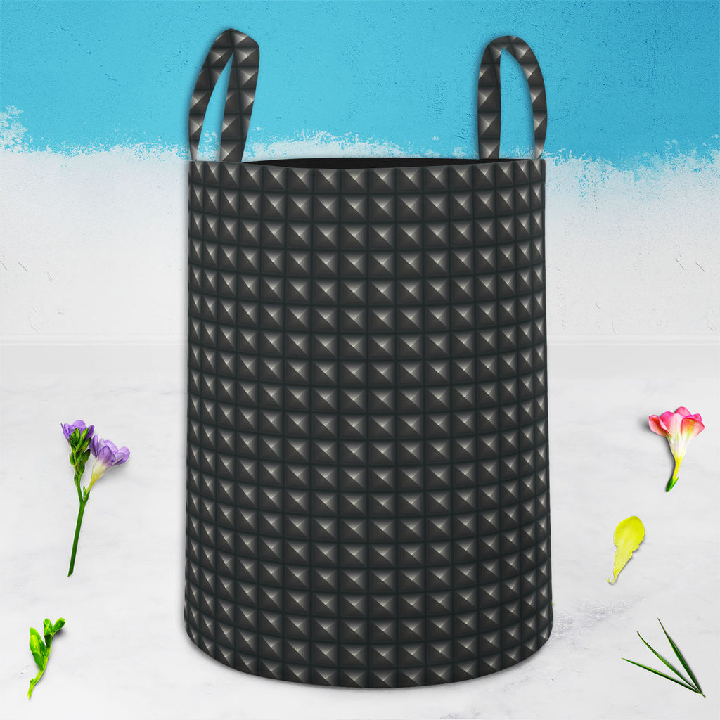 Abstract Art D39 Foldable Open Storage Bin | Organizer Box, Toy Basket, Shelf Box, Laundry Bag | Canvas Fabric - Storage Bins - ArtzFolio.com