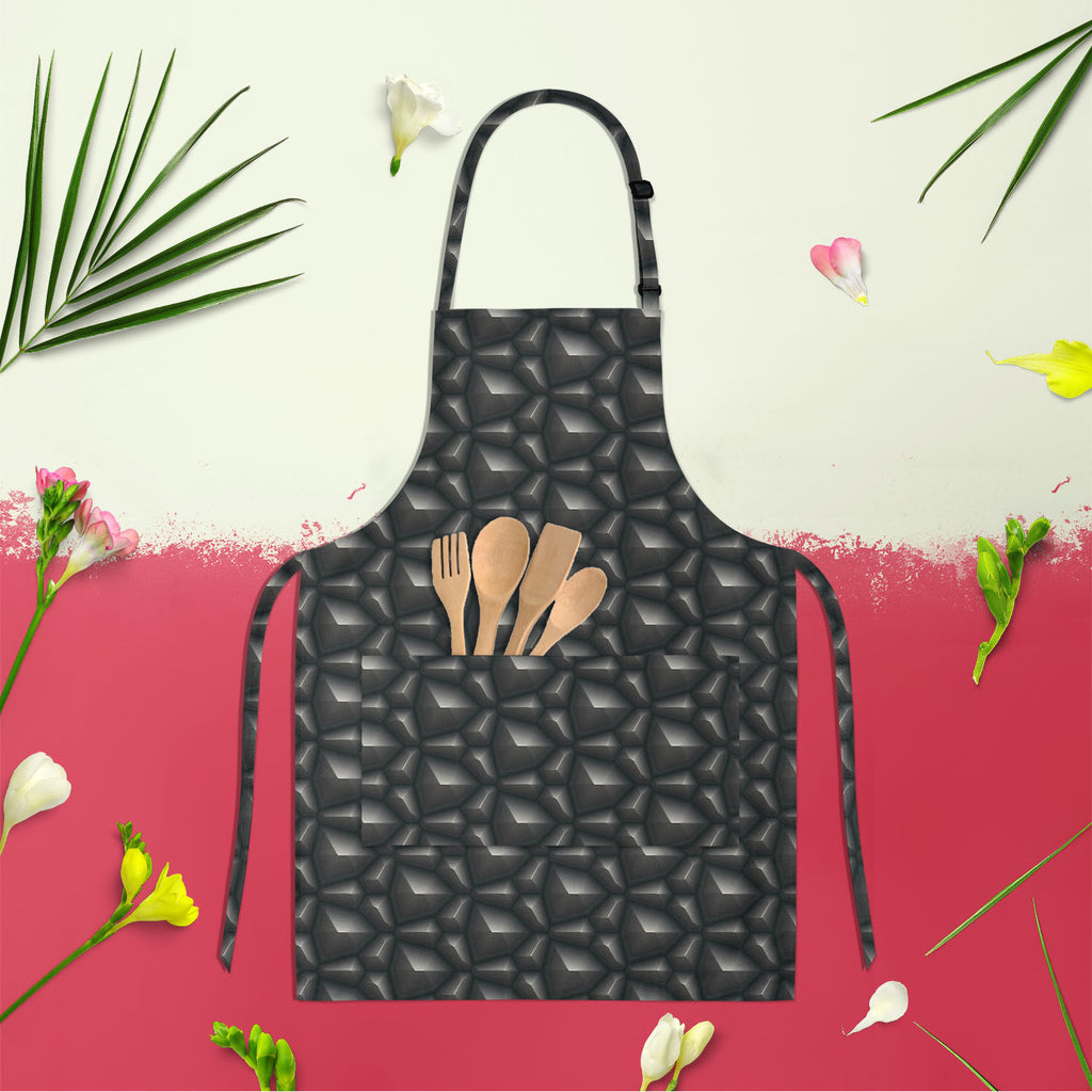 Abstract Art D40 Apron | Adjustable, Free Size & Waist Tiebacks - Aprons Neck to Knee - ArtzFolio.com