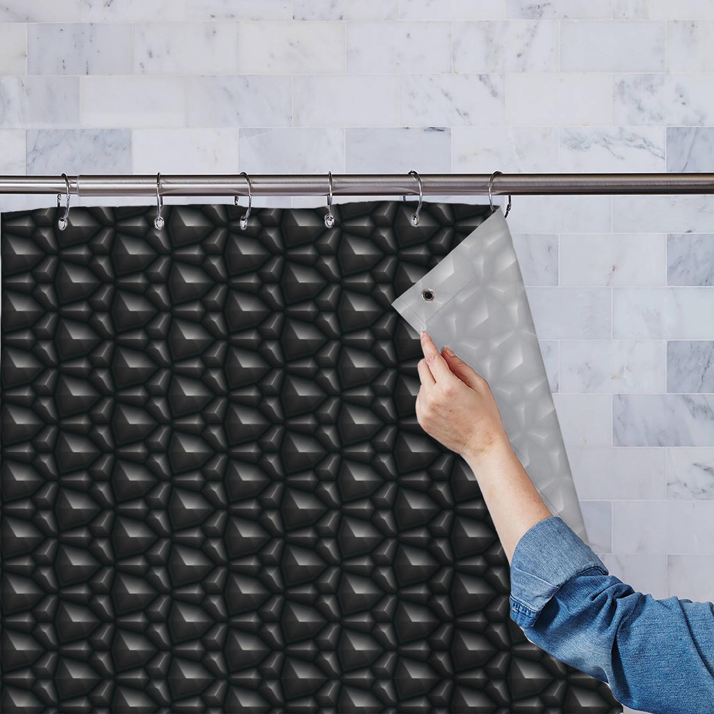 Abstract Art D40 Washable Waterproof Shower Curtain - Shower Curtains - ArtzFolio.com