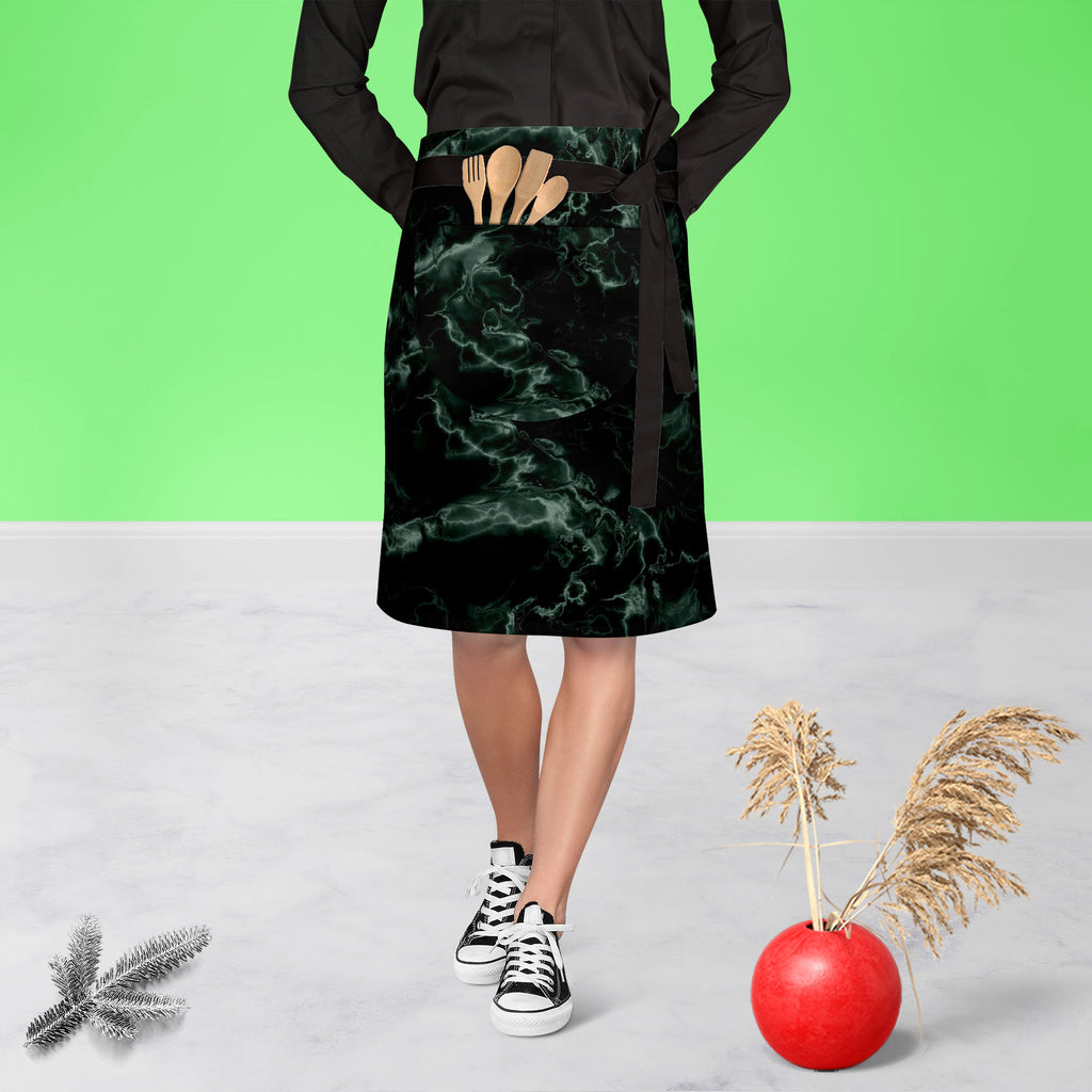 Green Art Apron | Adjustable, Free Size & Waist Tiebacks-Apron Waist to Knee-APR_WS_KN-IC 5007298 IC 5007298, Abstract Expressionism, Abstracts, Art and Paintings, Black, Black and White, Marble, Marble and Stone, Patterns, Semi Abstract, Signs, Signs and Symbols, green, art, apron, adjustable, free, size, waist, tiebacks, texture, granite, abstract, backdrop, background, built, structure, construction, material, dark, decoration, deep, design, natural, pattern, rock, rough, seamless, spotted, stone, tracer