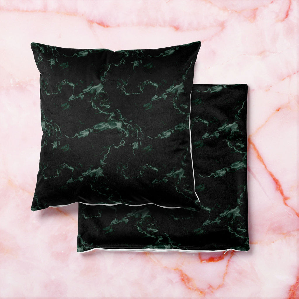 Green Art Cushion Cover Throw Pillow-Cushion Covers-CUS_CV-IC 5007298 IC 5007298, Abstract Expressionism, Abstracts, Art and Paintings, Black, Black and White, Marble, Marble and Stone, Patterns, Semi Abstract, Signs, Signs and Symbols, green, art, cushion, cover, throw, pillow, texture, granite, abstract, backdrop, background, built, structure, construction, material, dark, decoration, deep, design, natural, pattern, rock, rough, seamless, spotted, stone, tracery, wall, wallpaper, artzfolio, cushion cover,