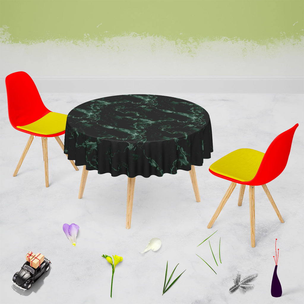 Green Art Table Cloth Cover-Table Covers-CVR_TB_RD-IC 5007298 IC 5007298, Abstract Expressionism, Abstracts, Art and Paintings, Black, Black and White, Marble, Marble and Stone, Patterns, Semi Abstract, Signs, Signs and Symbols, green, art, table, cloth, cover, texture, granite, abstract, backdrop, background, built, structure, construction, material, dark, decoration, deep, design, natural, pattern, rock, rough, seamless, spotted, stone, tracery, wall, wallpaper, artzfolio, table cloth, table cover, dining