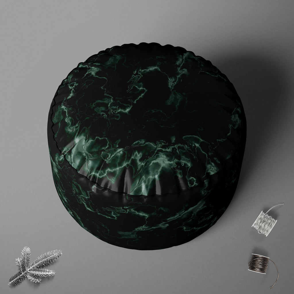 Green Art Footstool Footrest Puffy Pouffe Ottoman Bean Bag | Canvas Fabric-Footstools-FST_CB_BN-IC 5007298 IC 5007298, Abstract Expressionism, Abstracts, Art and Paintings, Black, Black and White, Marble, Marble and Stone, Patterns, Semi Abstract, Signs, Signs and Symbols, green, art, footstool, footrest, puffy, pouffe, ottoman, bean, bag, canvas, fabric, texture, granite, abstract, backdrop, background, built, structure, construction, material, dark, decoration, deep, design, natural, pattern, rock, rough,