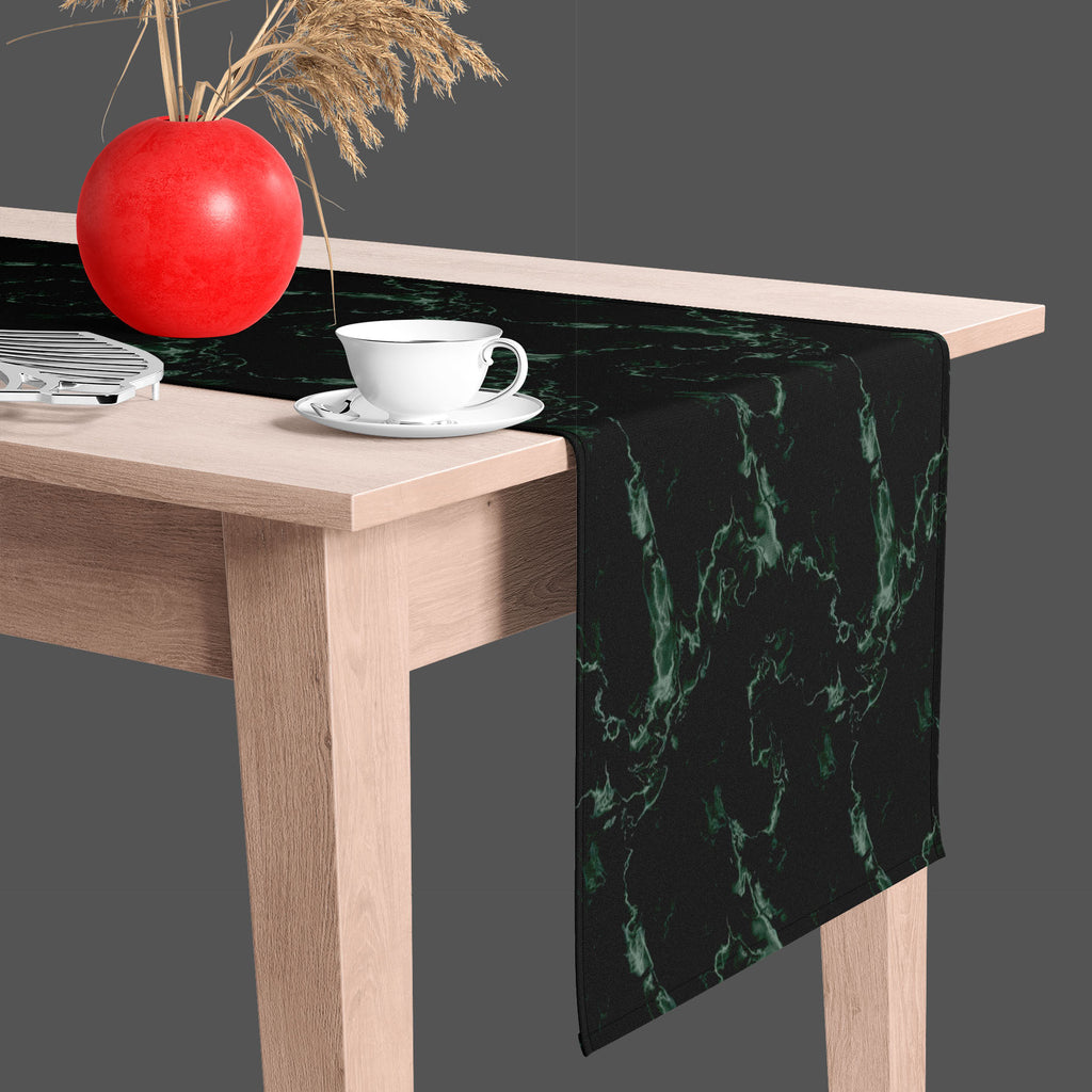 Green Art Table Runner-Table Runners-RUN_TB-IC 5007298 IC 5007298, Abstract Expressionism, Abstracts, Art and Paintings, Black, Black and White, Marble, Marble and Stone, Patterns, Semi Abstract, Signs, Signs and Symbols, green, art, table, runner, texture, granite, abstract, backdrop, background, built, structure, construction, material, dark, decoration, deep, design, natural, pattern, rock, rough, seamless, spotted, stone, tracery, wall, wallpaper, artzfolio, table runner, table runner 6 seater, runner f