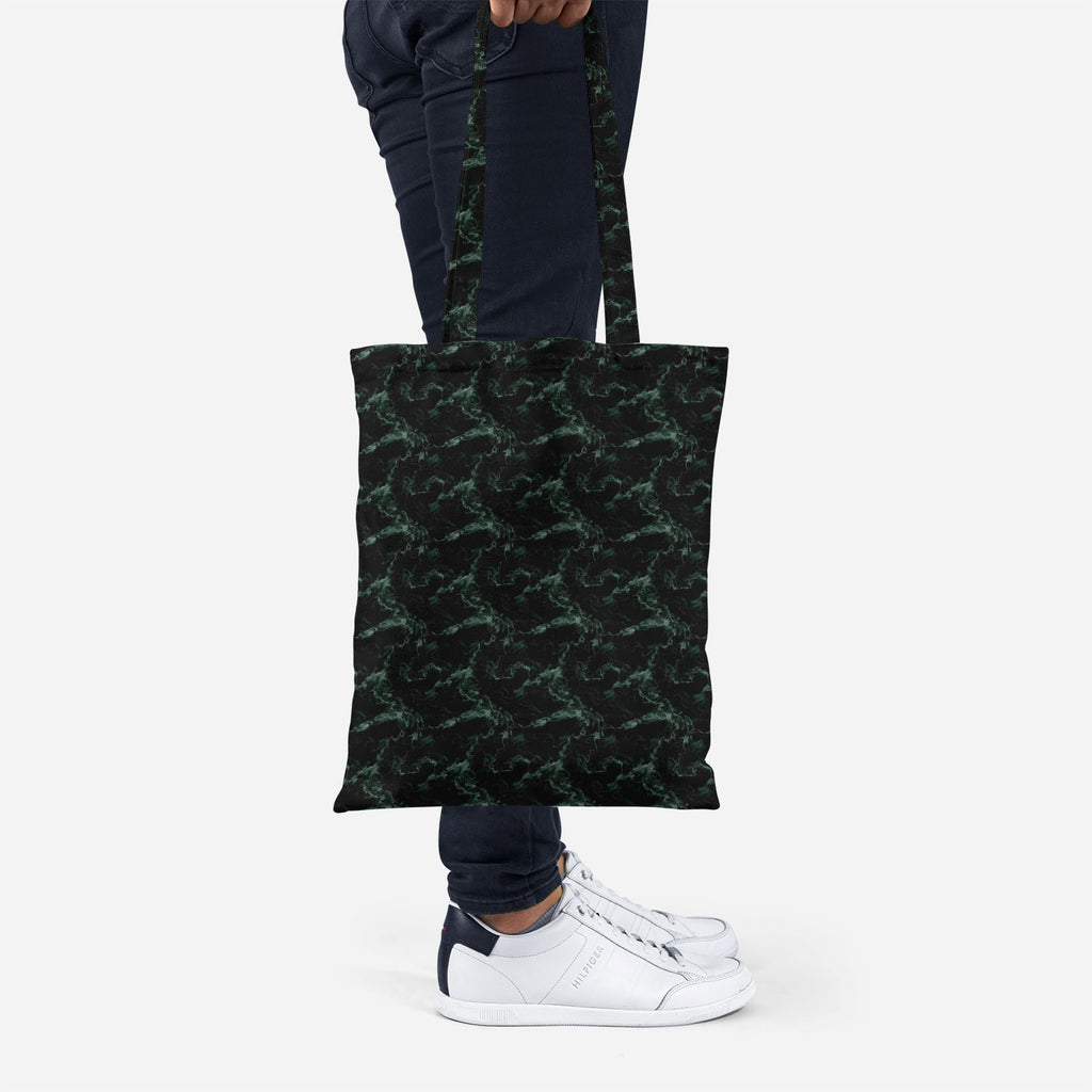 ArtzFolio Green Tote Bag Shoulder Purse | Multipurpose-Tote Bags Basic-AZ5007298TOT_RF-IC 5007298 IC 5007298, Abstract Expressionism, Abstracts, Art and Paintings, Black, Black and White, Marble, Marble and Stone, Patterns, Semi Abstract, Signs, Signs and Symbols, green, tote, bag, shoulder, purse, multipurpose, texture, granite, abstract, art, backdrop, background, built, structure, construction, material, dark, decoration, deep, design, natural, pattern, rock, rough, seamless, spotted, stone, tracery, wal