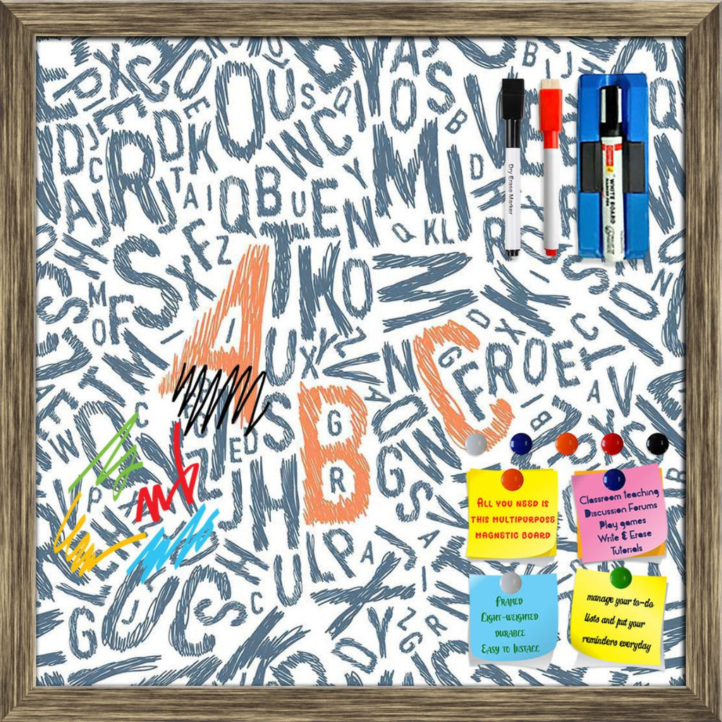 Sketch Art Framed Magnetic Dry Erase Board | Combo with Magnet Buttons & Markers-Magnetic Boards Framed-MGB_FR-IC 5007299 IC 5007299, Abstract Expressionism, Abstracts, Alphabets, Art and Paintings, Calligraphy, Decorative, Digital, Digital Art, Education, Graphic, Hand Drawn, Illustrations, Patterns, Schools, Semi Abstract, Signs, Signs and Symbols, Sketches, Symbols, Text, Universities, sketch, art, framed, magnetic, dry, erase, board, printed, whiteboard, with, 4, magnets, 2, markers, 1, duster, abc, abs