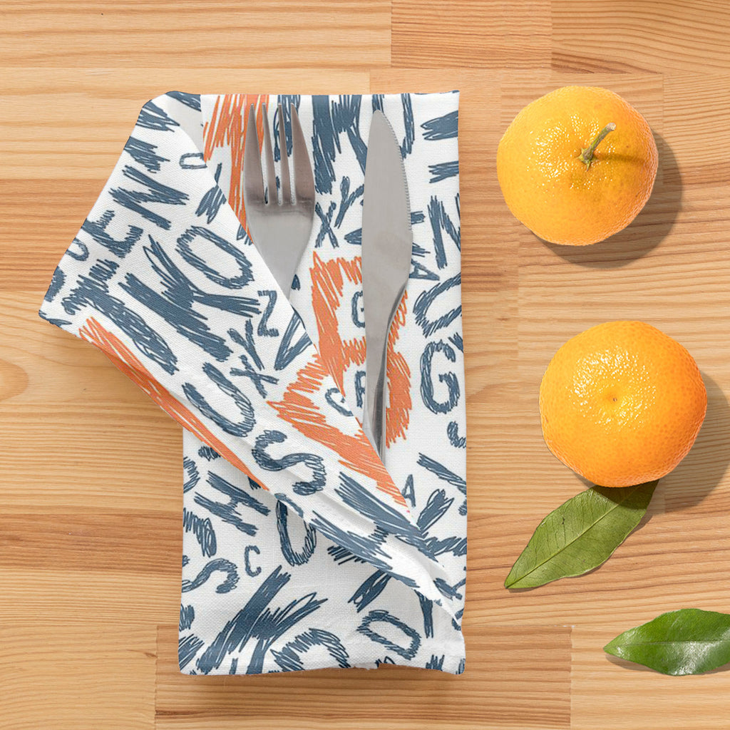 Sketch Art Table Napkin-Table Napkins-NAP_TB-IC 5007299 IC 5007299, Abstract Expressionism, Abstracts, Alphabets, Art and Paintings, Calligraphy, Decorative, Digital, Digital Art, Education, Graphic, Hand Drawn, Illustrations, Patterns, Schools, Semi Abstract, Signs, Signs and Symbols, Sketches, Symbols, Text, Universities, sketch, art, table, napkin, abc, abstract, alphabet, artwork, backdrop, background, continuous, decor, decoration, design, font, grade, grammar, gray, hand, drawn, illustration, infinity