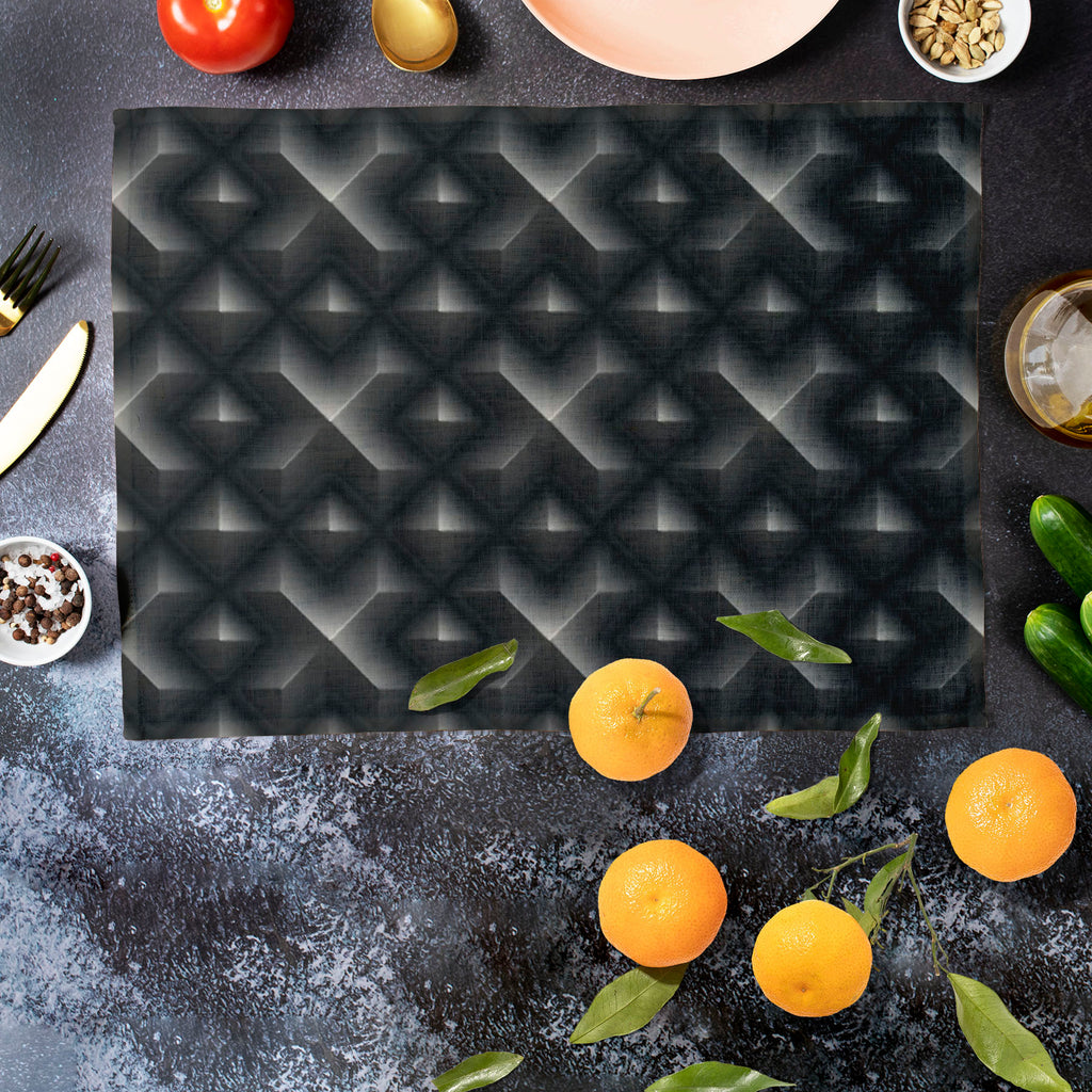 Abstract Art D41 Table Mat Placemat - Table Place Mats Fabric - ArtzFolio.com