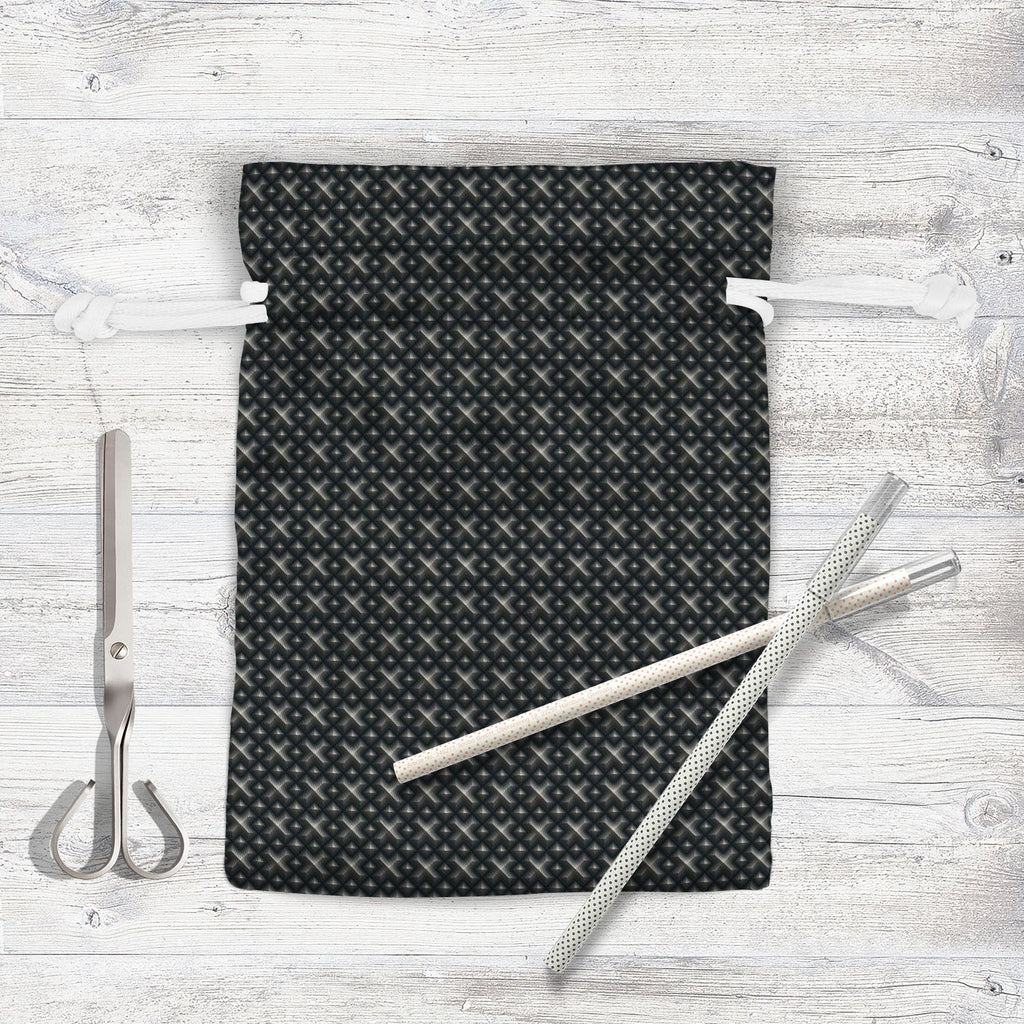 Abstract Art D41 Pouch Wrist Potli Bag | Bag for Weddings & Casual Parties - Drawstring Pouches - ArtzFolio.com