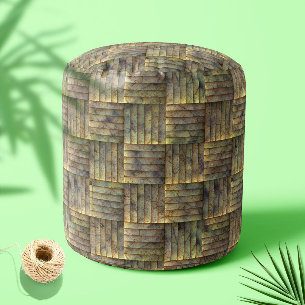 Tiled Art D4 Footstool Footrest Puffy Pouffe Ottoman Bean Bag | Canvas Fabric-Footstools-FST_CB_BN-IC 5007301 IC 5007301, Modern Art, Patterns, Signs, Signs and Symbols, Metallic, tiled, art, d4, footstool, footrest, puffy, pouffe, ottoman, bean, bag, canvas, fabric, alloy, aluminium, aluminum, background, blank, bright, brushed, design, durable, empty, floor, grey, grunge, hard, heavy, highlight, industrial, industry, iron, lines, material, metal, modern, new, old, plate, polished, reflection, reflective, 