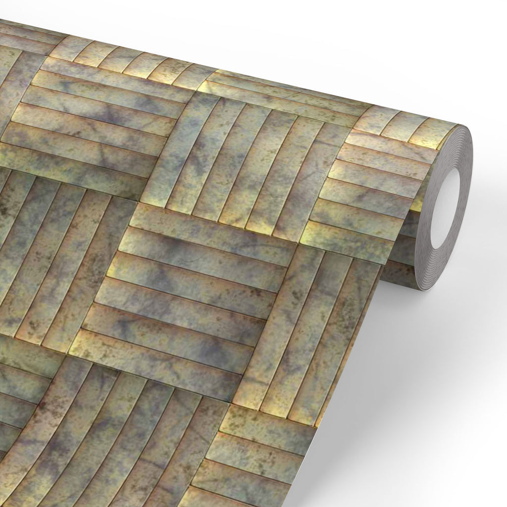 Tiled Art Wallpaper Roll-Wallpapers Peel & Stick-WAL_PA-IC 5007301 IC 5007301, Modern Art, Patterns, Signs, Signs and Symbols, Metallic, tiled, art, wallpaper, roll, alloy, aluminium, aluminum, background, blank, bright, brushed, design, durable, empty, floor, grey, grunge, hard, heavy, highlight, industrial, industry, iron, lines, material, metal, modern, new, old, plate, polished, reflection, reflective, rough, seamless, sheet, shiny, smooth, stainless, steel, strong, style, surface, texture, textured, ti