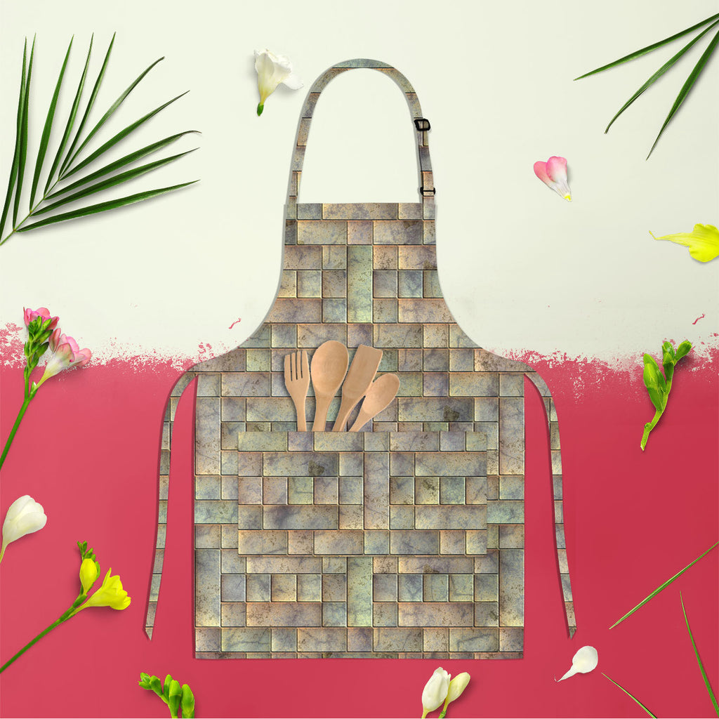 Tiled Art D6 Apron | Adjustable, Free Size & Waist Tiebacks-Aprons Neck to Knee-APR_NK_KN-IC 5007303 IC 5007303, Modern Art, Patterns, Signs, Signs and Symbols, Metallic, tiled, art, d6, apron, adjustable, free, size, waist, tiebacks, metal, alloy, aluminium, aluminum, background, blank, bright, brushed, design, durable, empty, floor, grey, grunge, hard, heavy, highlight, industrial, industry, iron, lines, material, modern, new, old, plate, polished, reflection, reflective, rough, seamless, sheet, shiny, sm