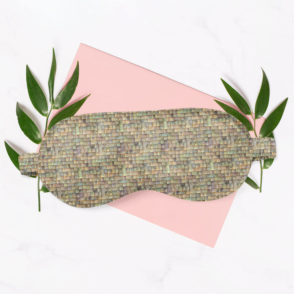 Tiled Art Sleeping Eye Pad Blackout Eye Cover | Soft Anti-Allergic Eco-Friendly Natural Mulberry Silk Fabric-Sleep Masks-MSK_SL_BS-IC 5007303 IC 5007303, Modern Art, Patterns, Signs, Signs and Symbols, Metallic, tiled, art, sleeping, eye, pad, blackout, cover, soft, anti-allergic, eco-friendly, natural, satin, silk, fabric, metal, alloy, aluminium, aluminum, background, blank, bright, brushed, design, durable, empty, floor, grey, grunge, hard, heavy, highlight, industrial, industry, iron, lines, material, m