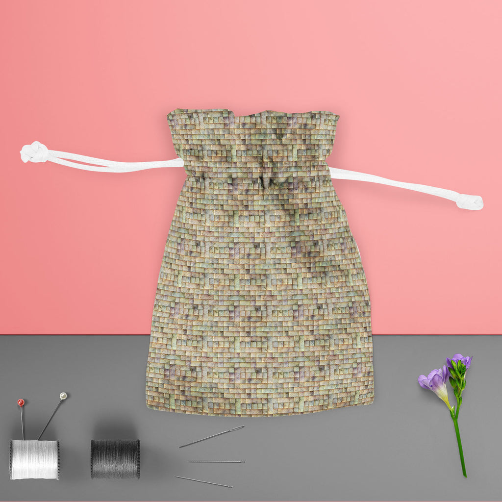 Tiled Art D6 Pouch Wrist Potli Bag | Bag for Weddings & Casual Parties-Drawstring Pouches-PCH_FB_DS-IC 5007303 IC 5007303, Modern Art, Patterns, Signs, Signs and Symbols, Metallic, tiled, art, d6, pouch, wrist, potli, bag, for, weddings, casual, parties, metal, alloy, aluminium, aluminum, background, blank, bright, brushed, design, durable, empty, floor, grey, grunge, hard, heavy, highlight, industrial, industry, iron, lines, material, modern, new, old, plate, polished, reflection, reflective, rough, seamle