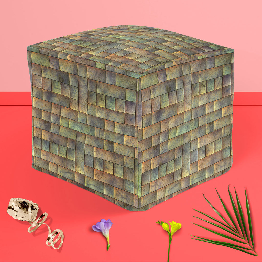 Tiled Art D6 Footstool Footrest Puffy Pouffe Ottoman Bean Bag | Canvas Fabric-Footstools-FST_CB_BN-IC 5007303 IC 5007303, Modern Art, Patterns, Signs, Signs and Symbols, Metallic, tiled, art, d6, footstool, footrest, puffy, pouffe, ottoman, bean, bag, canvas, fabric, metal, alloy, aluminium, aluminum, background, blank, bright, brushed, design, durable, empty, floor, grey, grunge, hard, heavy, highlight, industrial, industry, iron, lines, material, modern, new, old, plate, polished, reflection, reflective, 