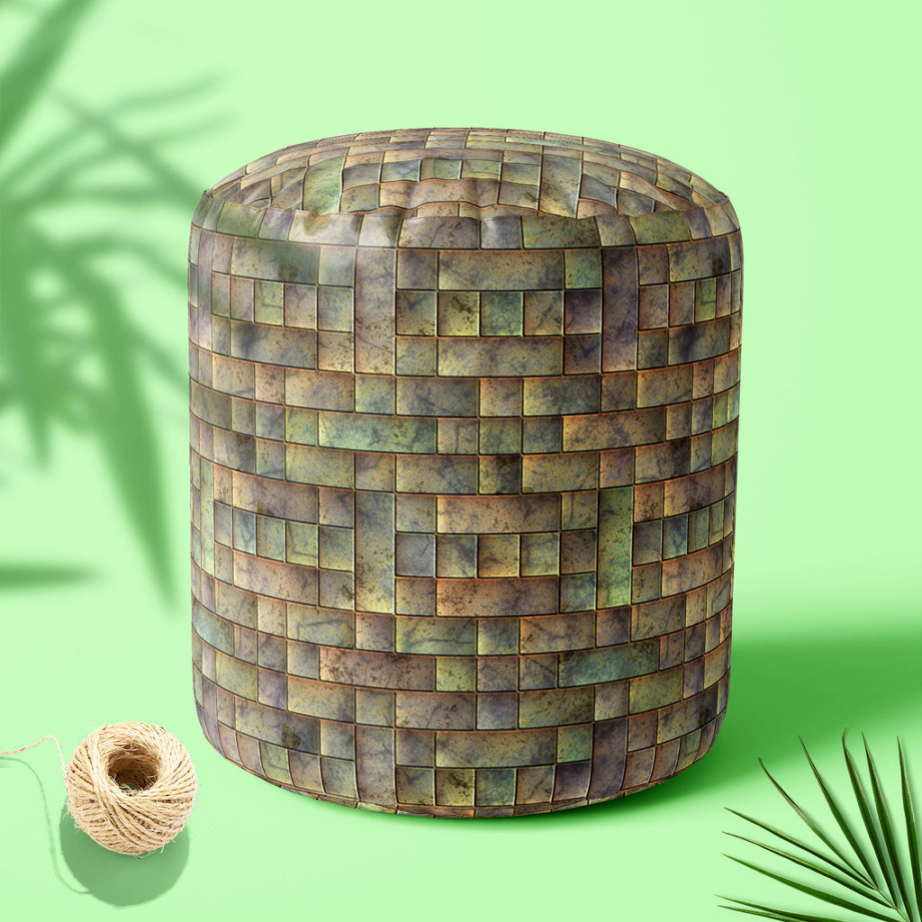 Tiled Art D6 Footstool Footrest Puffy Pouffe Ottoman Bean Bag | Canvas Fabric-Footstools-FST_CB_BN-IC 5007303 IC 5007303, Modern Art, Patterns, Signs, Signs and Symbols, Metallic, tiled, art, d6, footstool, footrest, puffy, pouffe, ottoman, bean, bag, canvas, fabric, metal, alloy, aluminium, aluminum, background, blank, bright, brushed, design, durable, empty, floor, grey, grunge, hard, heavy, highlight, industrial, industry, iron, lines, material, modern, new, old, plate, polished, reflection, reflective, 