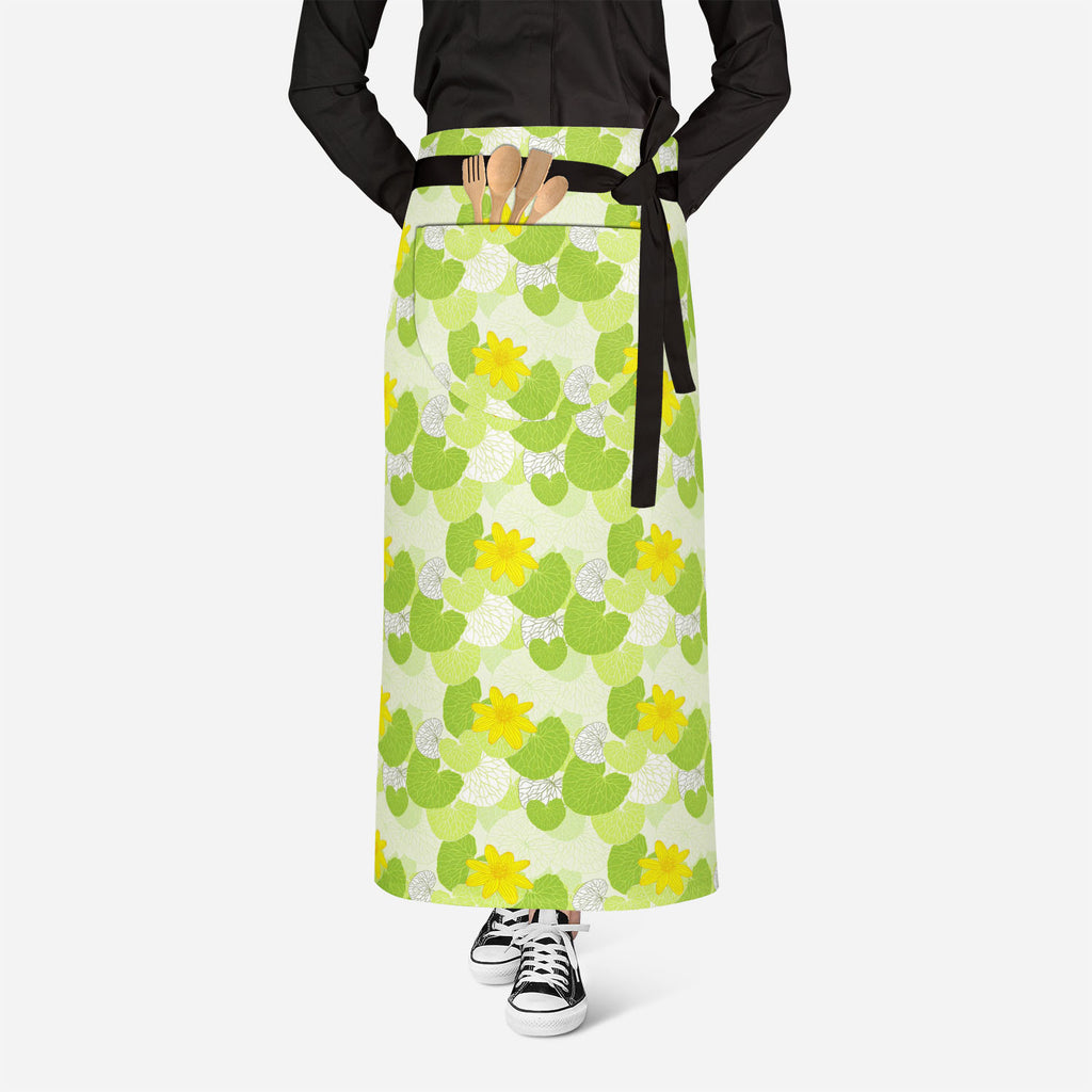 Green Leaves Apron | Adjustable, Free Size & Waist Tiebacks-Aprons Waist to Knee-APR_WS_FT-IC 5007305 IC 5007305, Abstract Expressionism, Abstracts, Ancient, Art and Paintings, Botanical, Decorative, Digital, Digital Art, Floral, Flowers, Graphic, Historical, Illustrations, Medieval, Nature, Patterns, Retro, Scenic, Semi Abstract, Signs, Signs and Symbols, Vintage, Wedding, Wooden, green, leaves, apron, adjustable, free, size, waist, tiebacks, abstract, art, backdrop, background, beautiful, beauty, branch, 