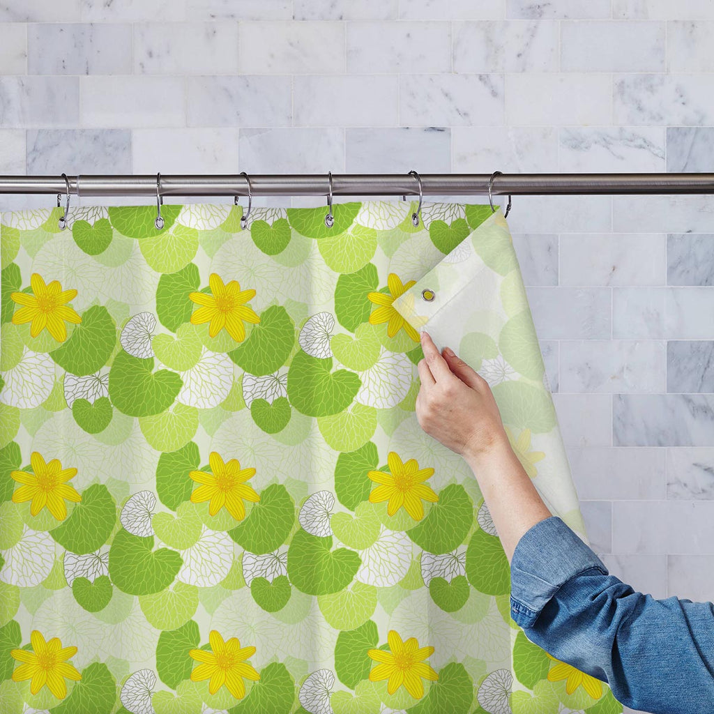 Green Leaves Washable Waterproof Shower Curtain-Shower Curtains-CUR_SH-IC 5007305 IC 5007305, Abstract Expressionism, Abstracts, Ancient, Art and Paintings, Botanical, Decorative, Digital, Digital Art, Floral, Flowers, Graphic, Historical, Illustrations, Medieval, Nature, Patterns, Retro, Scenic, Semi Abstract, Signs, Signs and Symbols, Vintage, Wedding, Wooden, green, leaves, washable, waterproof, shower, curtain, abstract, art, backdrop, background, beautiful, beauty, branch, continuity, cute, decoration,