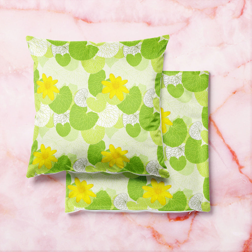 Green Leaves D1 Cushion Cover Throw Pillow-Cushion Covers-CUS_CV-IC 5007305 IC 5007305, Abstract Expressionism, Abstracts, Ancient, Art and Paintings, Botanical, Decorative, Digital, Digital Art, Floral, Flowers, Graphic, Historical, Illustrations, Medieval, Nature, Patterns, Retro, Scenic, Semi Abstract, Signs, Signs and Symbols, Vintage, Wedding, Wooden, green, leaves, d1, cushion, cover, throw, pillow, abstract, art, backdrop, background, beautiful, beauty, branch, continuity, cute, decoration, design, e