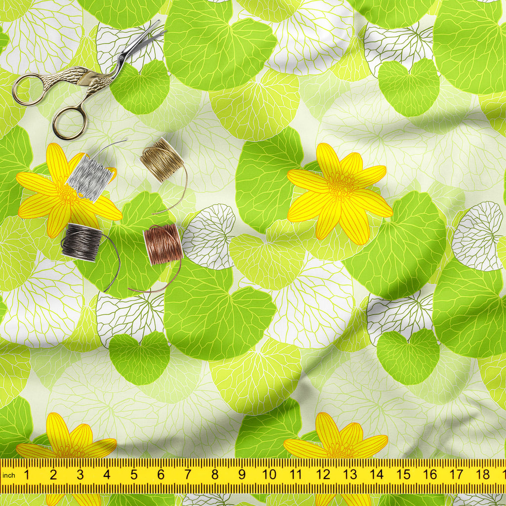 Green Leaves D1 Upholstery Fabric by Metre | For Sofa, Curtains, Cushions, Furnishing, Craft, Dress Material-Upholstery Fabrics-FAB_RW-IC 5007305 IC 5007305, Abstract Expressionism, Abstracts, Ancient, Art and Paintings, Botanical, Decorative, Digital, Digital Art, Floral, Flowers, Graphic, Historical, Illustrations, Medieval, Nature, Patterns, Retro, Scenic, Semi Abstract, Signs, Signs and Symbols, Vintage, Wedding, Wooden, green, leaves, d1, upholstery, fabric, by, metre, for, sofa, curtains, cushions, fu