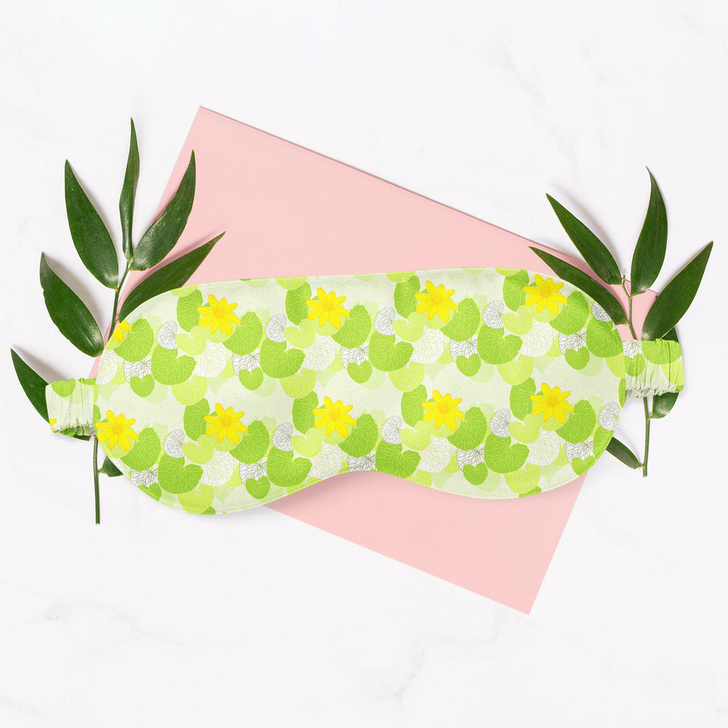 Green Leaves Sleeping Eye Pad Blackout Eye Cover | Soft Anti-Allergic Eco-Friendly Natural Mulberry Silk Fabric-Sleep Masks-MSK_SL_BS-IC 5007305 IC 5007305, Abstract Expressionism, Abstracts, Ancient, Art and Paintings, Botanical, Decorative, Digital, Digital Art, Floral, Flowers, Graphic, Historical, Illustrations, Medieval, Nature, Patterns, Retro, Scenic, Semi Abstract, Signs, Signs and Symbols, Vintage, Wedding, Wooden, green, leaves, sleeping, eye, pad, blackout, cover, soft, anti-allergic, eco-friendl