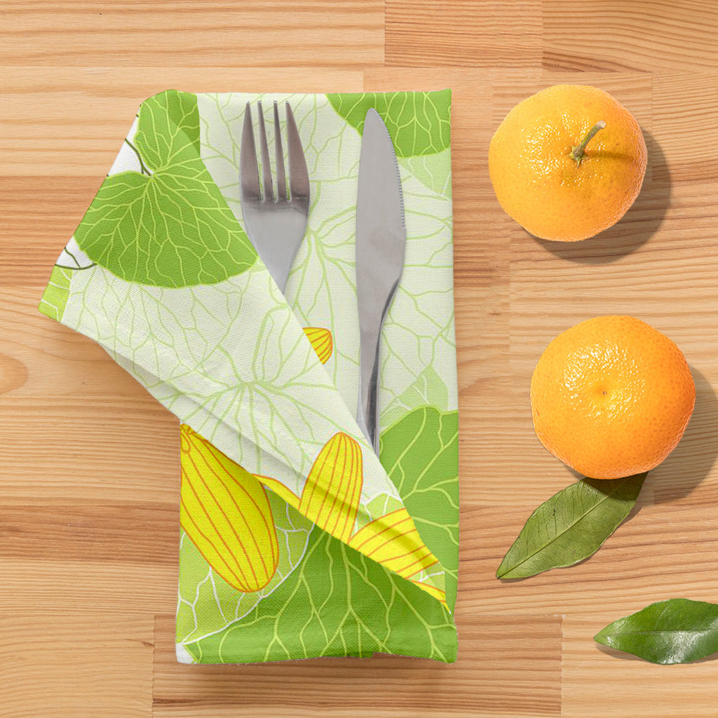 Green Leaves D1 Table Napkin-Table Napkins-NAP_TB-IC 5007305 IC 5007305, Abstract Expressionism, Abstracts, Ancient, Art and Paintings, Botanical, Decorative, Digital, Digital Art, Floral, Flowers, Graphic, Historical, Illustrations, Medieval, Nature, Patterns, Retro, Scenic, Semi Abstract, Signs, Signs and Symbols, Vintage, Wedding, Wooden, green, leaves, d1, table, napkin, abstract, art, backdrop, background, beautiful, beauty, branch, continuity, cute, decoration, design, elements, flora, flower, frame, 