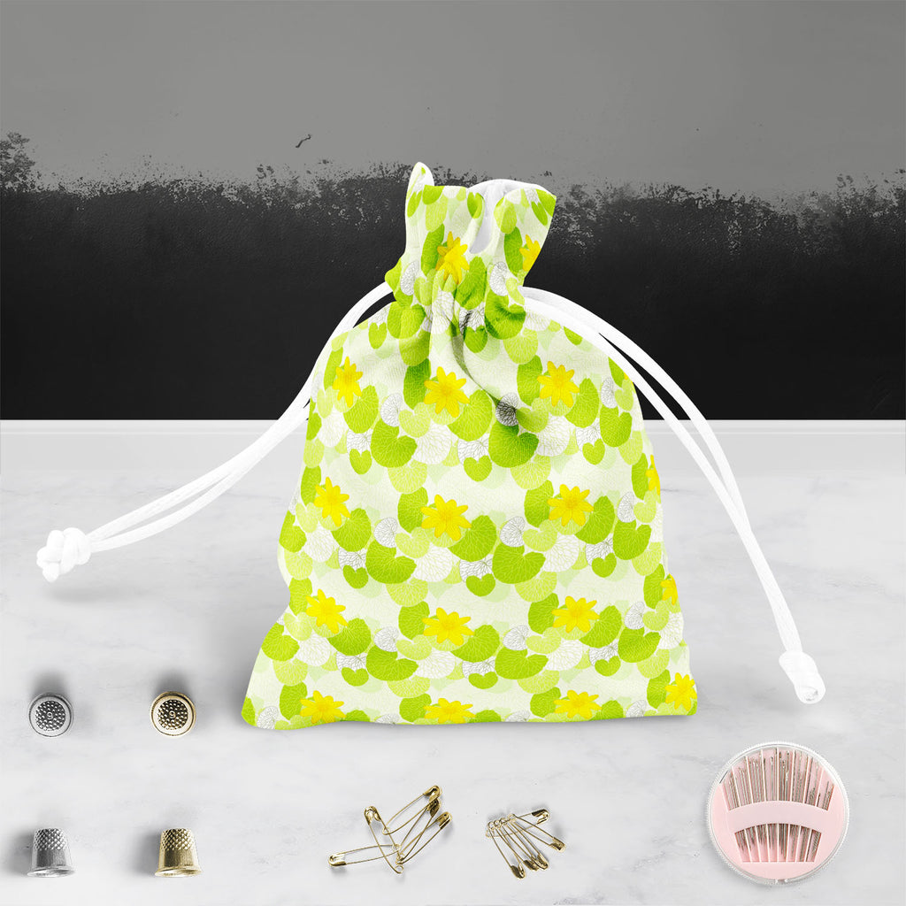 Green Leaves D1 Pouch Wrist Potli Bag | Bag for Weddings & Casual Parties-Drawstring Pouches-PCH_FB_DS-IC 5007305 IC 5007305, Abstract Expressionism, Abstracts, Ancient, Art and Paintings, Botanical, Decorative, Digital, Digital Art, Floral, Flowers, Graphic, Historical, Illustrations, Medieval, Nature, Patterns, Retro, Scenic, Semi Abstract, Signs, Signs and Symbols, Vintage, Wedding, Wooden, green, leaves, d1, pouch, wrist, potli, bag, for, weddings, casual, parties, abstract, art, backdrop, background, b