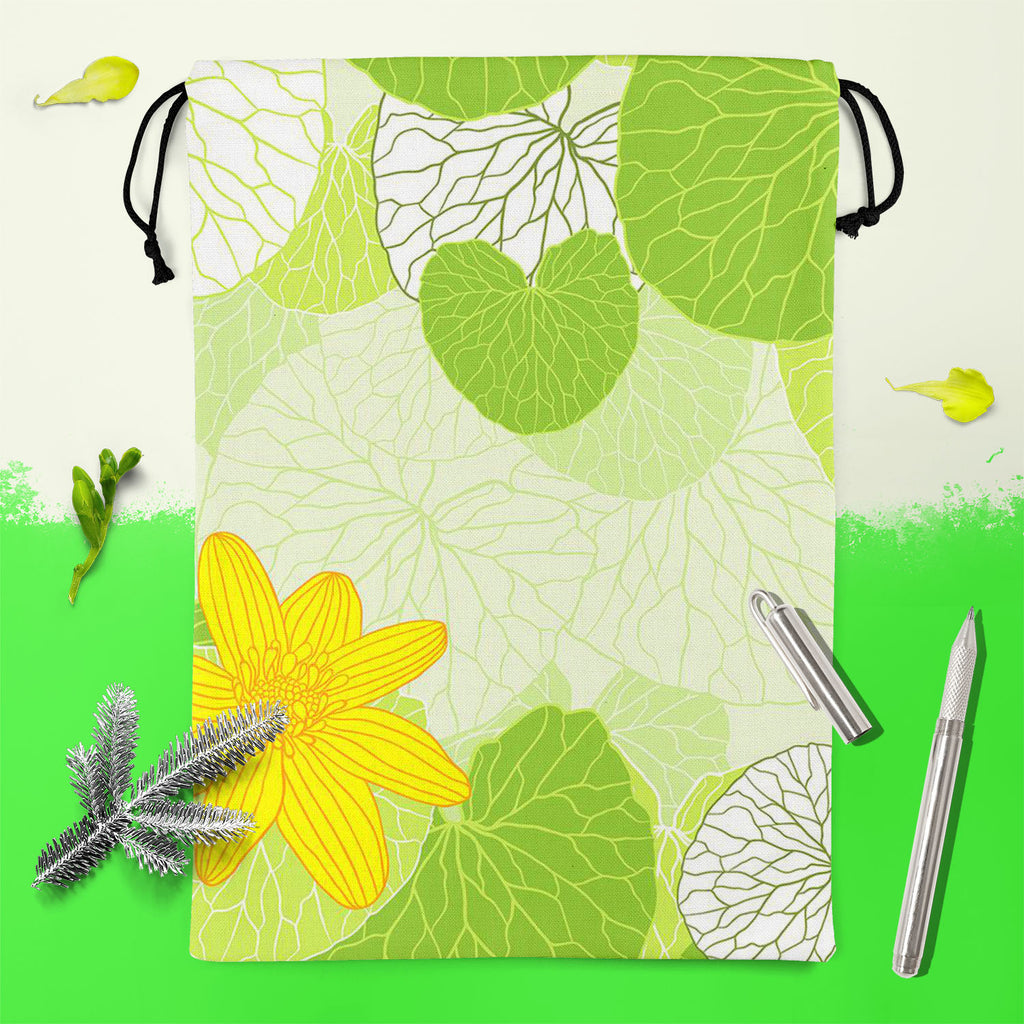 Green Leaves D1 Reusable Sack Bag | Bag for Gym, Storage, Vegetable & Travel-Drawstring Sack Bags-SCK_FB_DS-IC 5007305 IC 5007305, Abstract Expressionism, Abstracts, Ancient, Art and Paintings, Botanical, Decorative, Digital, Digital Art, Floral, Flowers, Graphic, Historical, Illustrations, Medieval, Nature, Patterns, Retro, Scenic, Semi Abstract, Signs, Signs and Symbols, Vintage, Wedding, Wooden, green, leaves, d1, reusable, sack, bag, for, gym, storage, vegetable, travel, abstract, art, backdrop, backgro