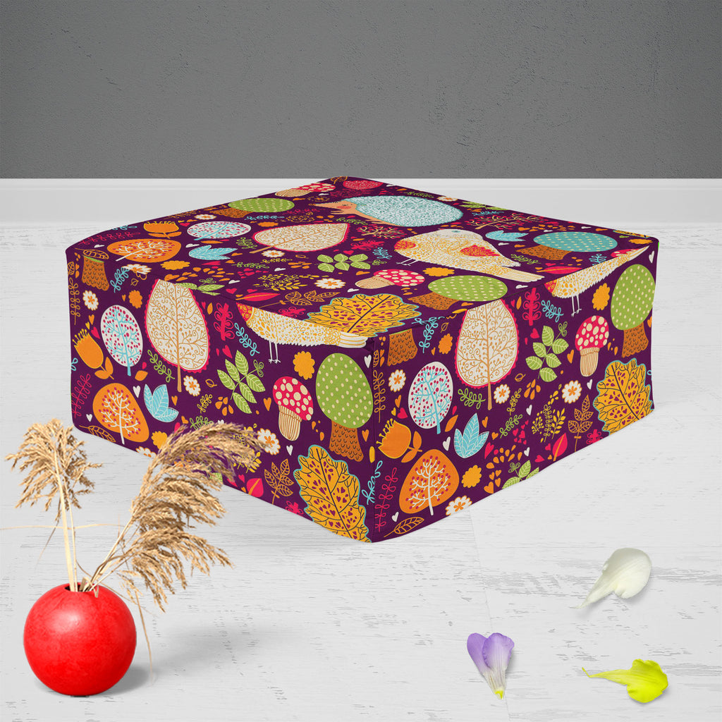Crew Cut Leaves D2 Footstool Footrest Puffy Pouffe Ottoman Bean Bag | Canvas Fabric-Footstools-FST_CB_BN-IC 5007307 IC 5007307, Ancient, Animals, Baby, Birds, Botanical, Children, Drawing, Floral, Flowers, Historical, Illustrations, Kids, Love, Medieval, Nature, Patterns, Romance, Scenic, Seasons, Signs, Signs and Symbols, Vintage, crew, cut, leaves, d2, footstool, footrest, puffy, pouffe, ottoman, bean, bag, canvas, fabric, animal, autumn, background, bird, box, card, case, child, cover, cute, decor, decor