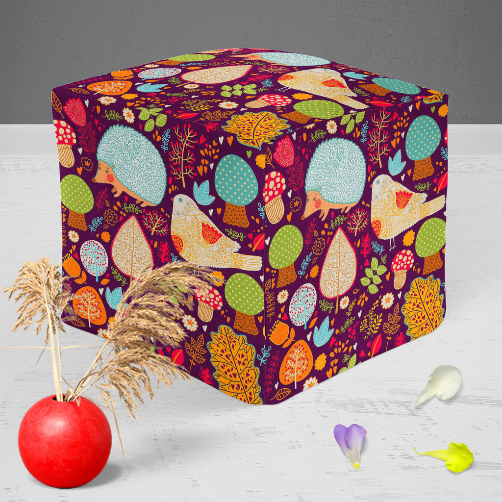 Crew Cut Leaves D2 Footstool Footrest Puffy Pouffe Ottoman Bean Bag | Canvas Fabric-Footstools-FST_CB_BN-IC 5007307 IC 5007307, Ancient, Animals, Baby, Birds, Botanical, Children, Drawing, Floral, Flowers, Historical, Illustrations, Kids, Love, Medieval, Nature, Patterns, Romance, Scenic, Seasons, Signs, Signs and Symbols, Vintage, crew, cut, leaves, d2, footstool, footrest, puffy, pouffe, ottoman, bean, bag, canvas, fabric, animal, autumn, background, bird, box, card, case, child, cover, cute, decor, decor