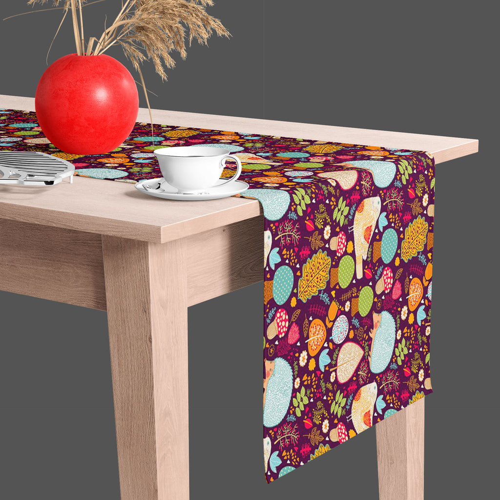 Crew Cut Leaves D2 Table Runner-Table Runners-RUN_TB-IC 5007307 IC 5007307, Ancient, Animals, Baby, Birds, Botanical, Children, Drawing, Floral, Flowers, Historical, Illustrations, Kids, Love, Medieval, Nature, Patterns, Romance, Scenic, Seasons, Signs, Signs and Symbols, Vintage, crew, cut, leaves, d2, table, runner, animal, autumn, background, bird, box, card, case, child, cover, cute, decor, decoration, design, drawn, flower, forest, gift, illustration, label, leaf, fall, mushroom, notebook, ornament, pa