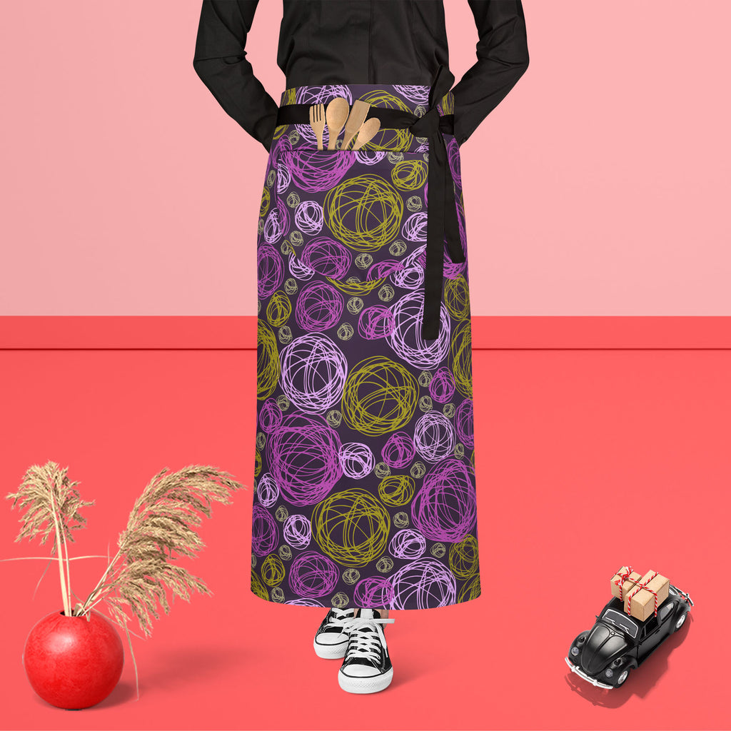 Swirl D1 Apron | Adjustable, Free Size & Waist Tiebacks-Aprons Waist to Feet-APR_WS_FT-IC 5007308 IC 5007308, Abstract Expressionism, Abstracts, Ancient, Art and Paintings, Botanical, Circle, Digital, Digital Art, Dots, Drawing, Fashion, Floral, Flowers, Graphic, Historical, Illustrations, Medieval, Modern Art, Nature, Patterns, Retro, Semi Abstract, Signs, Signs and Symbols, Vintage, swirl, d1, apron, adjustable, free, size, waist, tiebacks, pattern, lace, seamless, abstract, art, artwork, backdrop, backgr