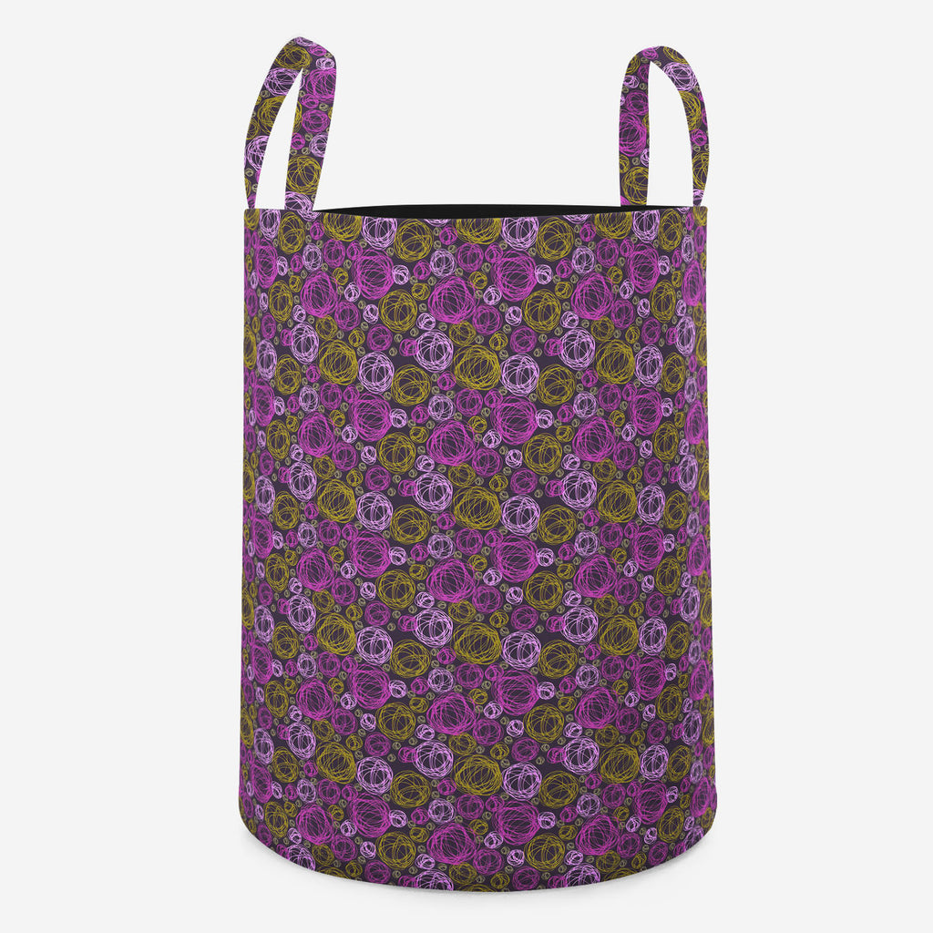 Swirl Foldable Open Storage Bin | Organizer Box, Toy Basket, Shelf Box, Laundry Bag | Canvas Fabric-Storage Bins-STR_BI_RD-IC 5007308 IC 5007308, Abstract Expressionism, Abstracts, Ancient, Art and Paintings, Botanical, Circle, Digital, Digital Art, Dots, Drawing, Fashion, Floral, Flowers, Graphic, Historical, Illustrations, Medieval, Modern Art, Nature, Patterns, Retro, Semi Abstract, Signs, Signs and Symbols, Vintage, swirl, foldable, open, storage, bin, organizer, box, toy, basket, shelf, laundry, bag, c