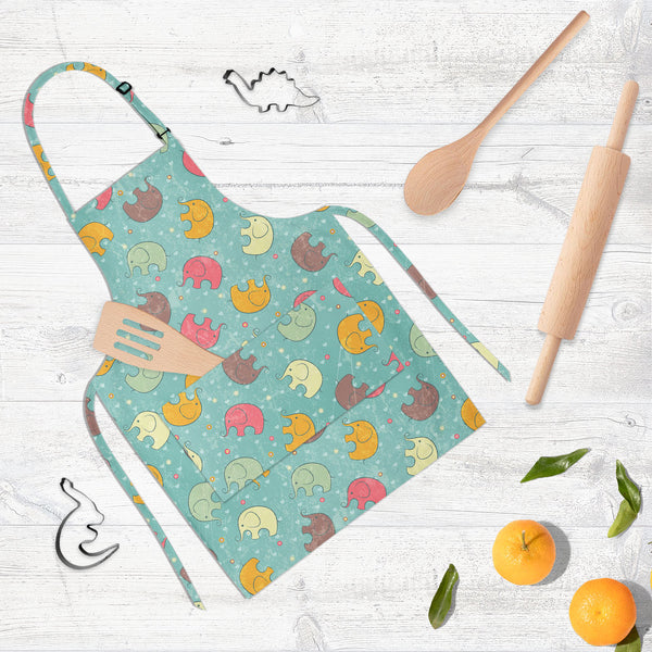 Baby Elephants D1 Apron | Adjustable, Free Size & Waist Tiebacks-Aprons Neck to Knee-APR_NK_KN-IC 5007309 IC 5007309, Abstract Expressionism, Abstracts, Animals, Animated Cartoons, Art and Paintings, Baby, Birthday, Botanical, Caricature, Cartoons, Children, Decorative, Digital, Digital Art, Drawing, Family, Floral, Flowers, Graphic, Hearts, Holidays, Icons, Illustrations, Kids, Love, Nature, Patterns, Semi Abstract, Signs, Signs and Symbols, Sports, elephants, d1, full-length, neck, to, knee, apron, poly-c