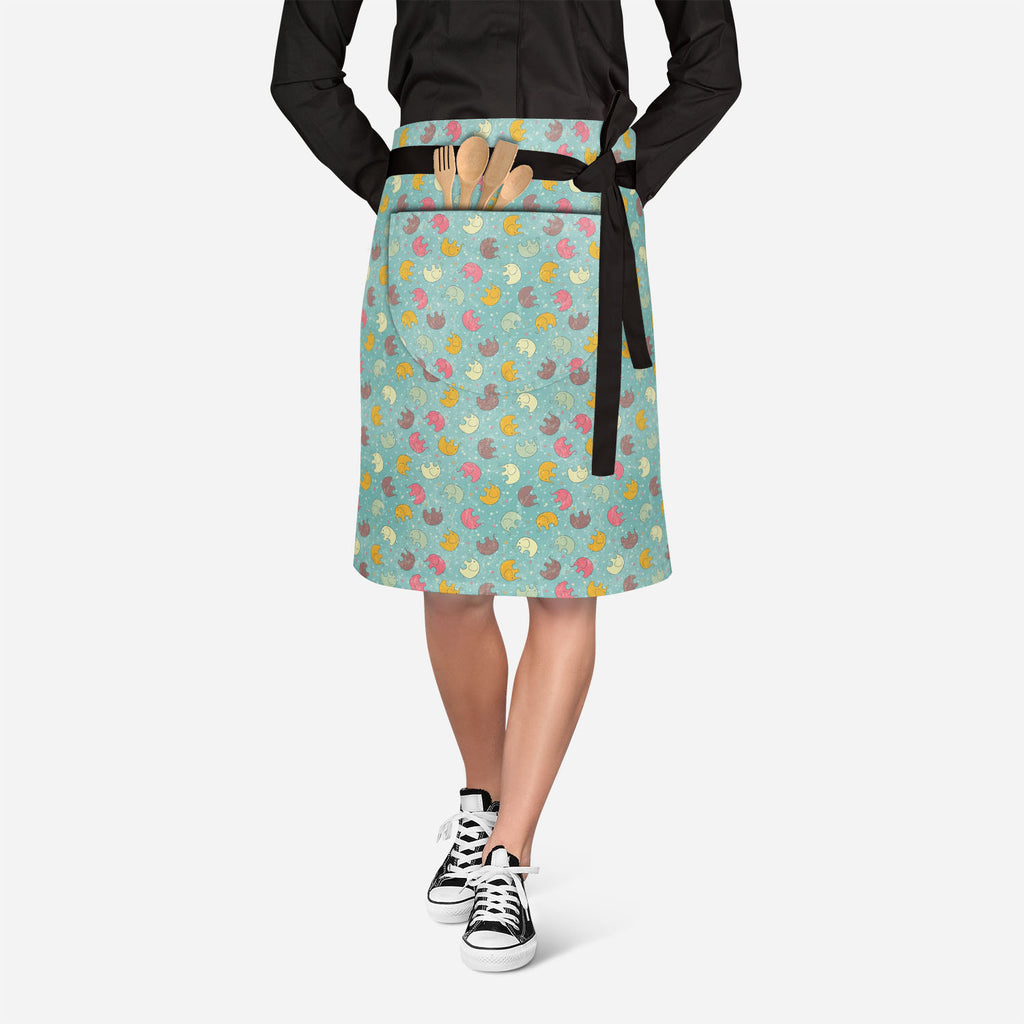 Baby Elephants Apron | Adjustable, Free Size & Waist Tiebacks-Apron Waist to Feet-APR_WS_KN-IC 5007309 IC 5007309, Abstract Expressionism, Abstracts, Animals, Animated Cartoons, Art and Paintings, Baby, Birthday, Botanical, Caricature, Cartoons, Children, Decorative, Digital, Digital Art, Drawing, Family, Floral, Flowers, Graphic, Hearts, Holidays, Icons, Illustrations, Kids, Love, Nature, Patterns, Semi Abstract, Signs, Signs and Symbols, Sports, elephants, apron, adjustable, free, size, waist, tiebacks, e