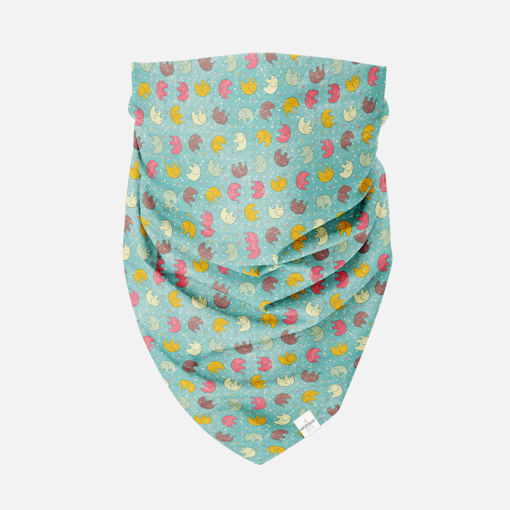 Baby Elephants Printed Bandana | Headband Headwear Wristband Balaclava | Unisex | Soft Poly Fabric-Bandanas-BND_FB_BS-IC 5007309 IC 5007309, Abstract Expressionism, Abstracts, Animals, Animated Cartoons, Art and Paintings, Baby, Birthday, Botanical, Caricature, Cartoons, Children, Decorative, Digital, Digital Art, Drawing, Family, Floral, Flowers, Graphic, Hearts, Holidays, Icons, Illustrations, Kids, Love, Nature, Patterns, Semi Abstract, Signs, Signs and Symbols, Sports, elephants, printed, bandana, headb