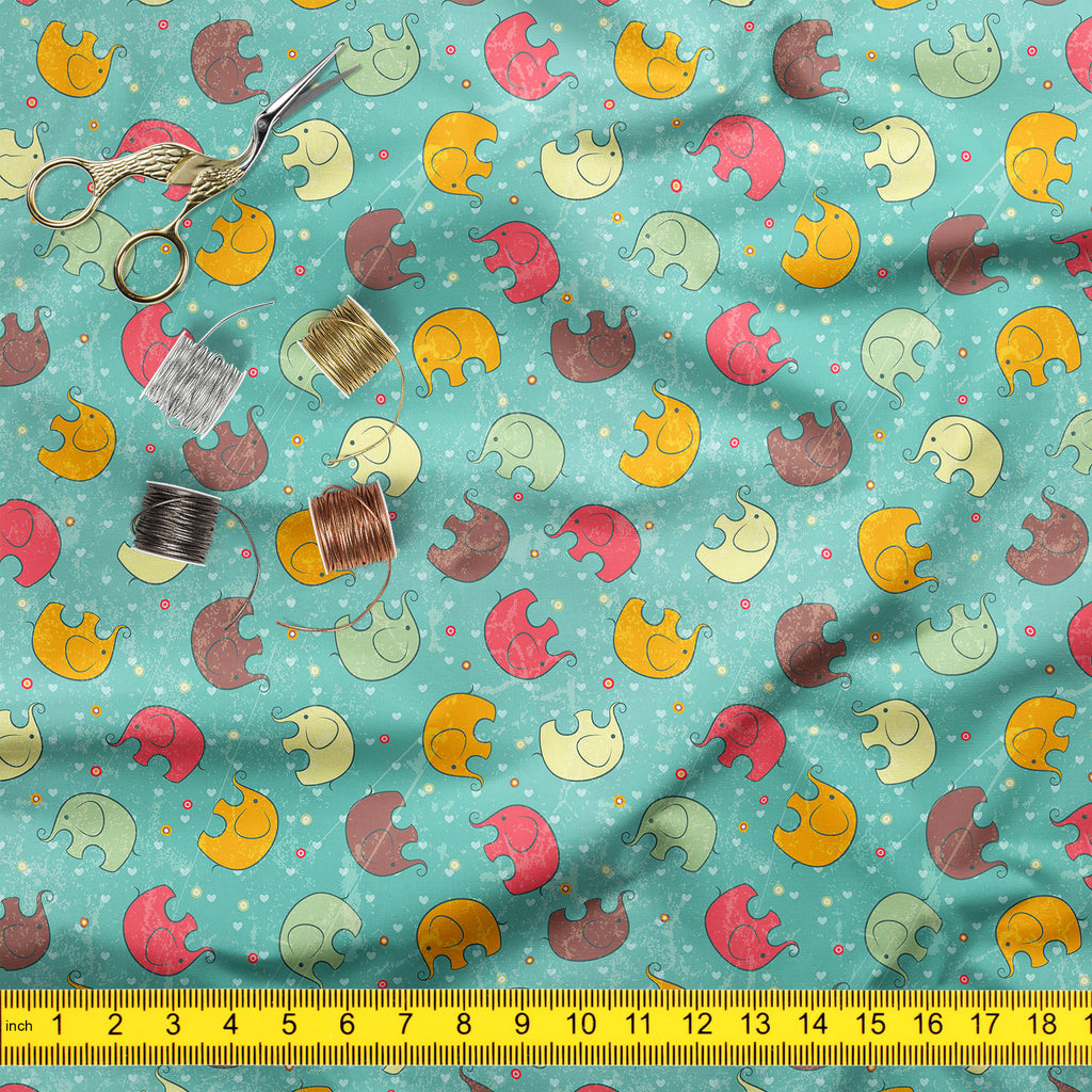 Baby Elephants D1 Upholstery Fabric by Metre | For Sofa, Curtains, Cushions, Furnishing, Craft, Dress Material-Upholstery Fabrics-FAB_RW-IC 5007309 IC 5007309, Abstract Expressionism, Abstracts, Animals, Animated Cartoons, Art and Paintings, Baby, Birthday, Botanical, Caricature, Cartoons, Children, Decorative, Digital, Digital Art, Drawing, Family, Floral, Flowers, Graphic, Hearts, Holidays, Icons, Illustrations, Kids, Love, Nature, Patterns, Semi Abstract, Signs, Signs and Symbols, Sports, elephants, d1, 