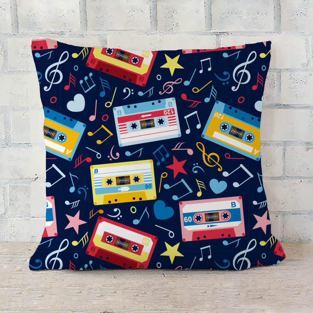 ArtzFolio Music Cassettes Cushion Cover Throw Pillow-Cushion Covers-AZHFR15639421CUS_CV_L-Image Code 5007310 Vishnu Image Folio Pvt Ltd, IC 5007310, ArtzFolio, Cushion Covers, Music & Dance, Digital Art, music, cassettes, cushion, cover, throw, pillow, seamless, pattern, notes, old, sofa throws, single throw pillow, zippered throw pillow cover, satin pillow cover, throw pillow, cushion cover only, cushion cover, pillow cover for sofa, pitaara box, throw cushion, kids cushion cover, square cushion cover, thr
