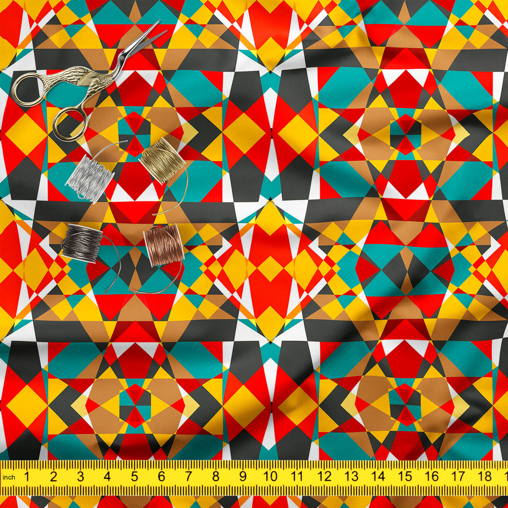 Tribal Art D1 Upholstery Fabric by Metre | For Sofa, Curtains, Cushions, Furnishing, Craft, Dress Material-Upholstery Fabrics-FAB_RW-IC 5007311 IC 5007311, Abstract Expressionism, Abstracts, Ancient, Art and Paintings, Culture, Decorative, Digital, Digital Art, Drawing, Ethnic, Fantasy, Fashion, Folk Art, Geometric, Geometric Abstraction, Graphic, Historical, Illustrations, Medieval, Mexican, Modern Art, Patterns, Retro, Semi Abstract, Signs, Signs and Symbols, Traditional, Tribal, Vintage, World Culture, a