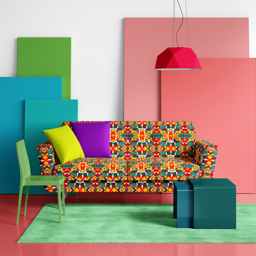 Tribal Art D1 Sofa Fabric by Metre | Upholstery For Sofa, Curtains & Cushions-Sofa Fabrics-SOF_FB-IC 5007311 IC 5007311, Abstract Expressionism, Abstracts, Ancient, Art and Paintings, Culture, Decorative, Digital, Digital Art, Drawing, Ethnic, Fantasy, Fashion, Folk Art, Geometric, Geometric Abstraction, Graphic, Historical, Illustrations, Medieval, Mexican, Modern Art, Patterns, Retro, Semi Abstract, Signs, Signs and Symbols, Traditional, Tribal, Vintage, World Culture, art, d1, sofa, fabric, by, metre, up