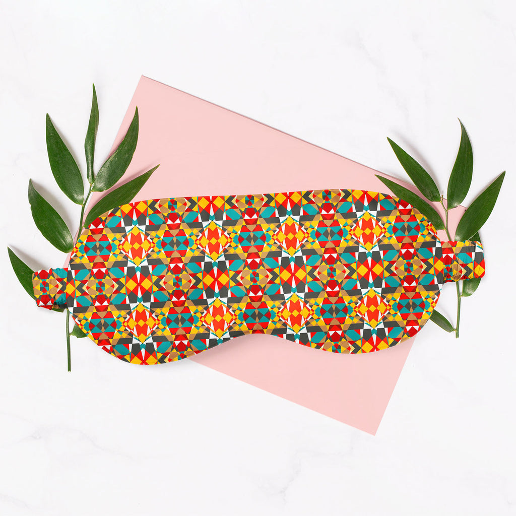 Tribal Art Sleeping Eye Pad Blackout Eye Cover | Soft Anti-Allergic Eco-Friendly Natural Mulberry Silk Fabric-Sleep Masks-MSK_SL_BS-IC 5007311 IC 5007311, Abstract Expressionism, Abstracts, Ancient, Art and Paintings, Culture, Decorative, Digital, Digital Art, Drawing, Ethnic, Fantasy, Fashion, Folk Art, Geometric, Geometric Abstraction, Graphic, Historical, Illustrations, Medieval, Mexican, Modern Art, Patterns, Retro, Semi Abstract, Signs, Signs and Symbols, Traditional, Tribal, Vintage, World Culture, ar